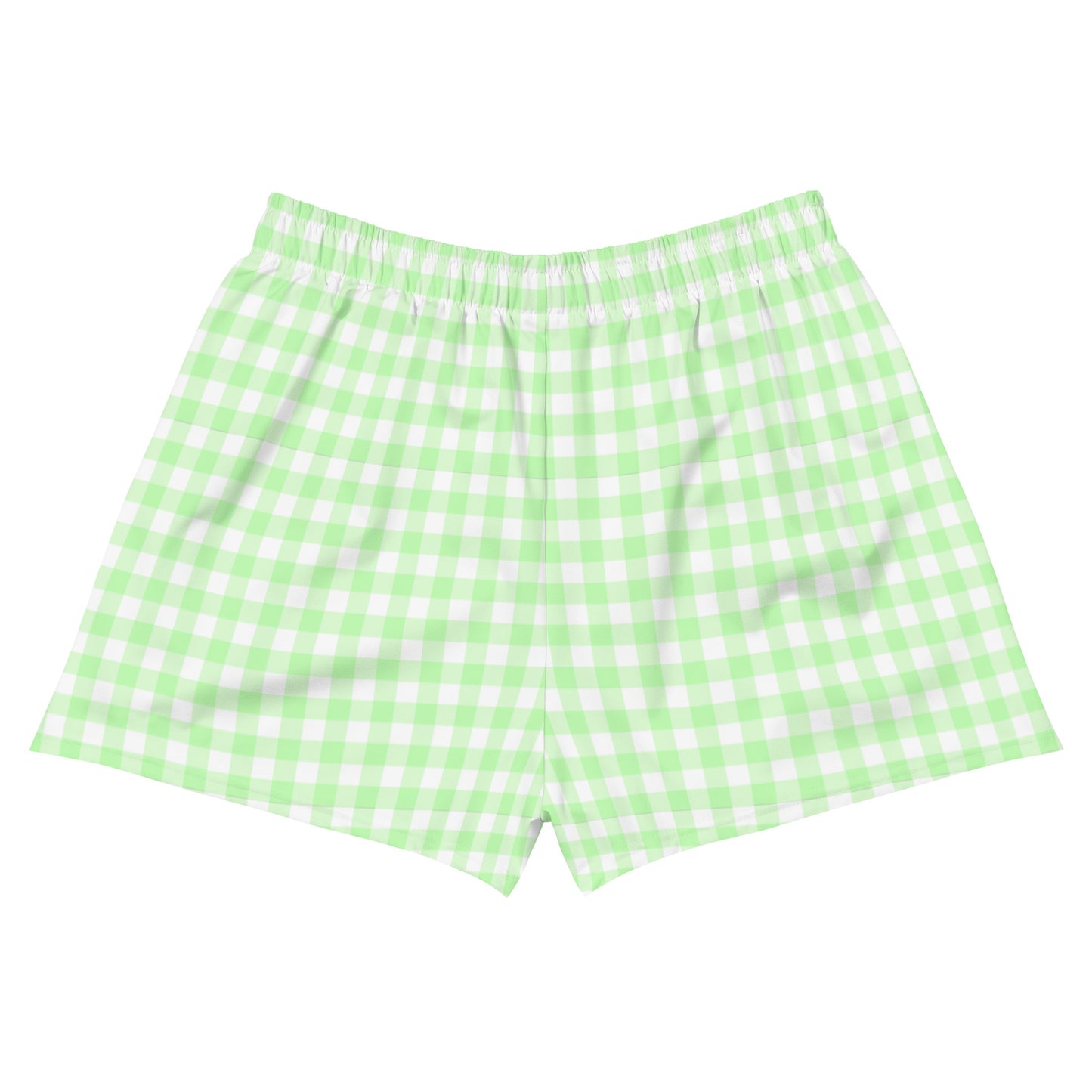 Preppy Green Gingham Shorts