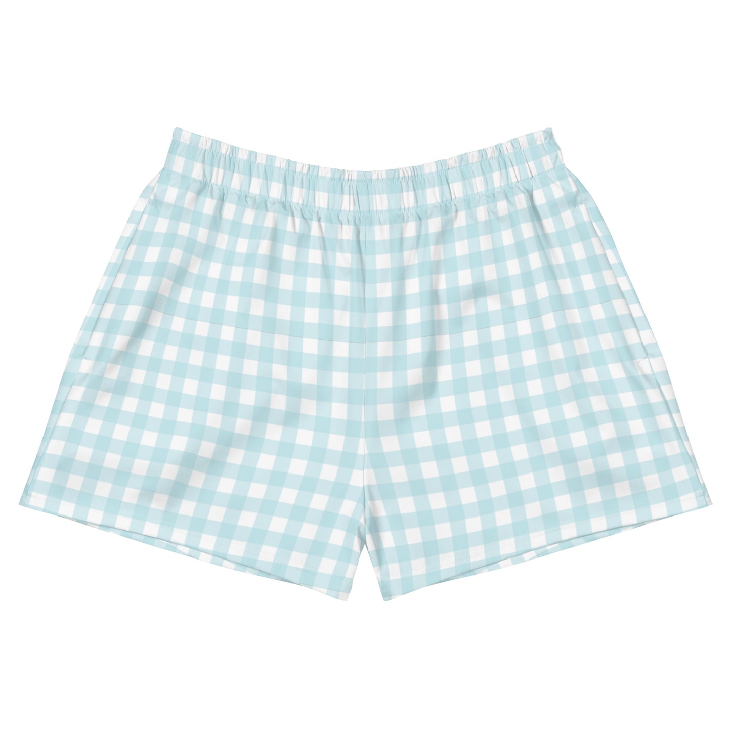 Preppy Blue Gingham Shorts