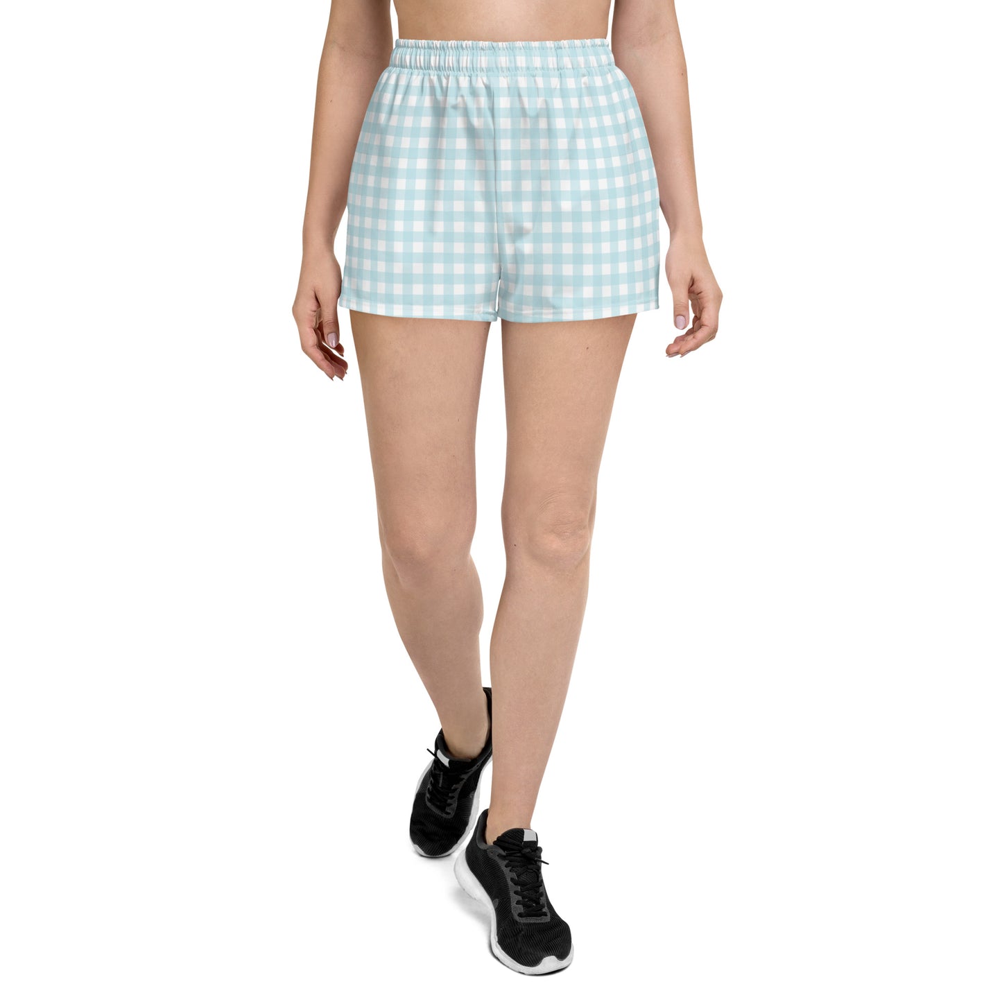 Preppy Blue Gingham Shorts