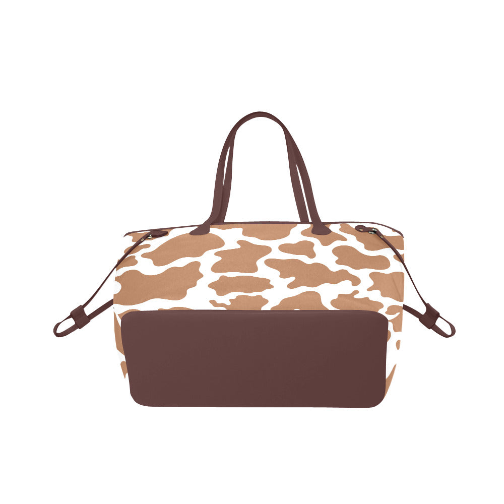 Brown Cow Tote Bag