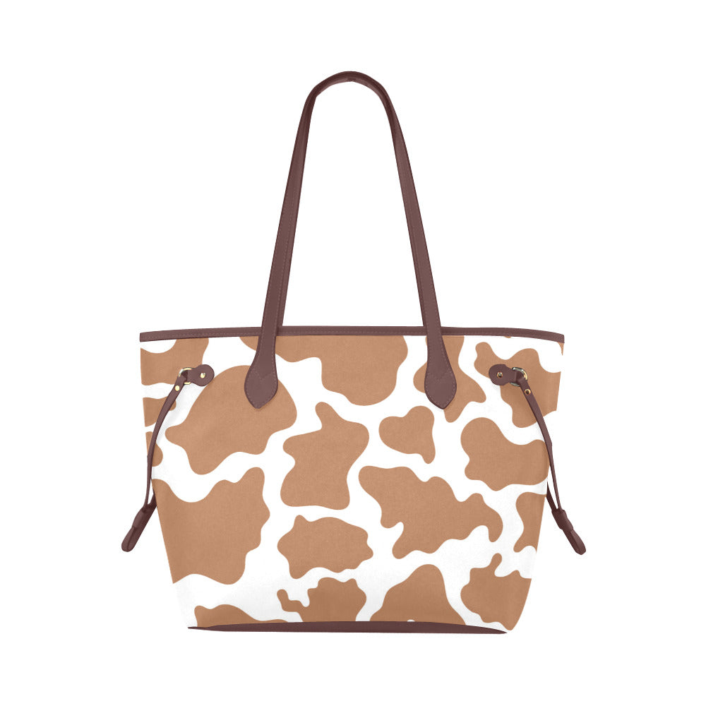 Brown Cow Tote Bag