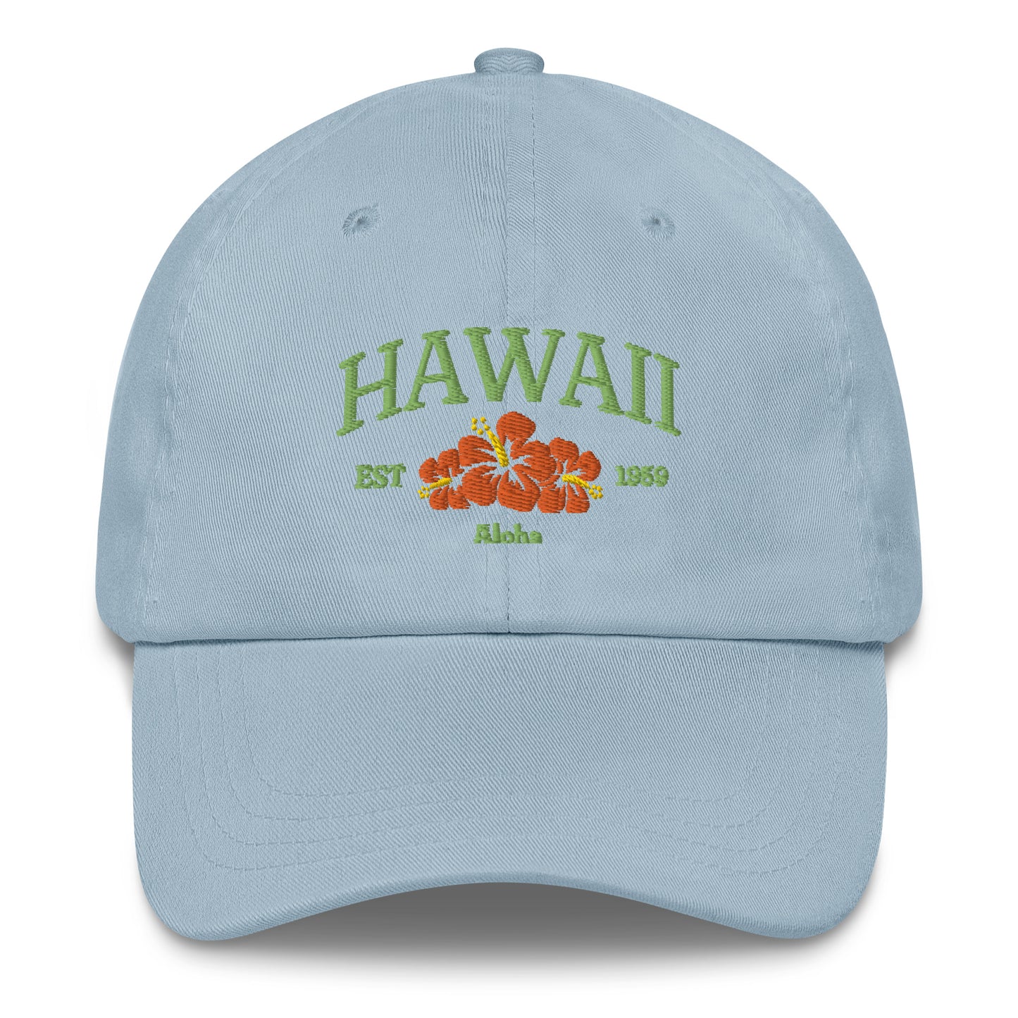 Hawaii Green/Orange Baseball Cap