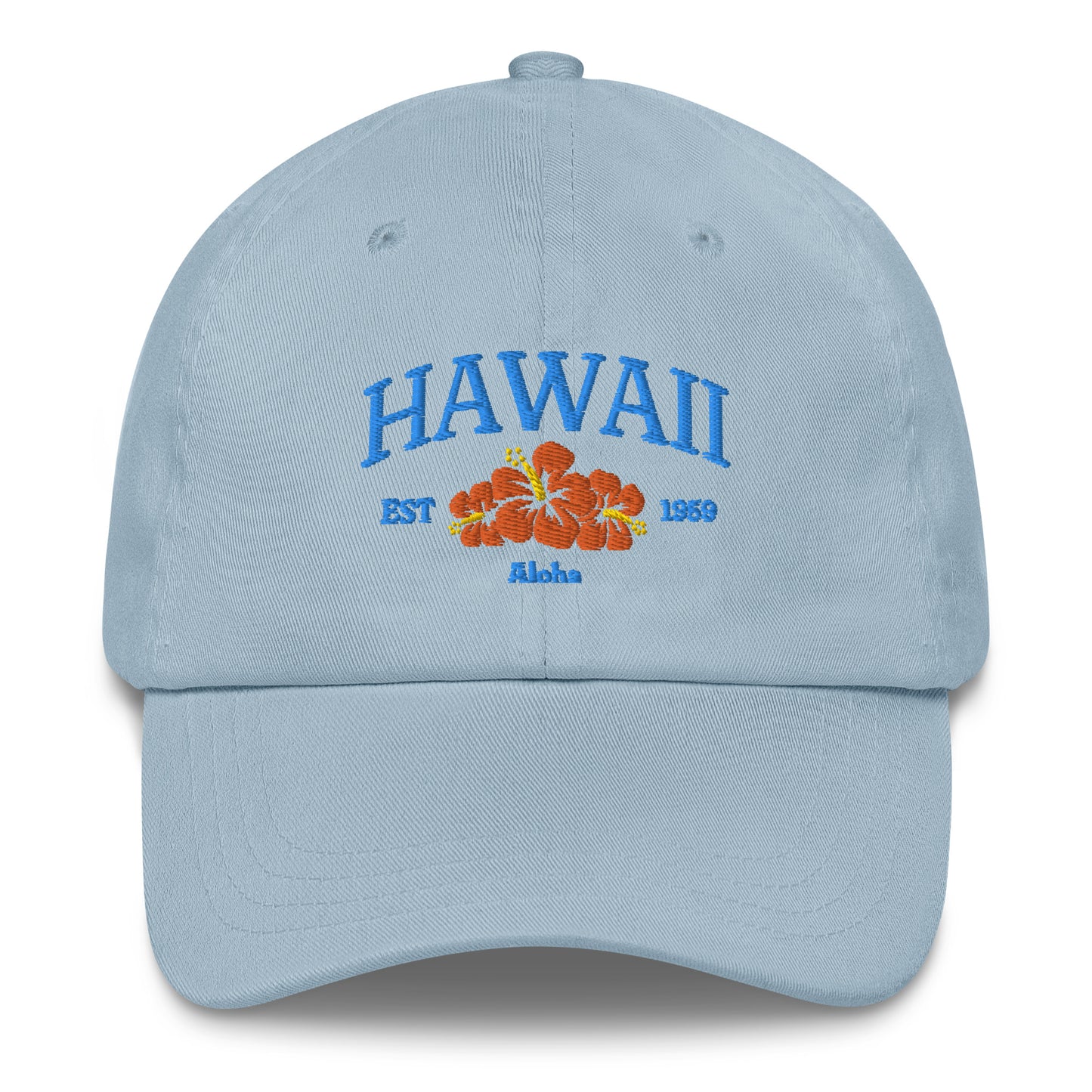 Hawaii Blue/Orange Baseball Cap