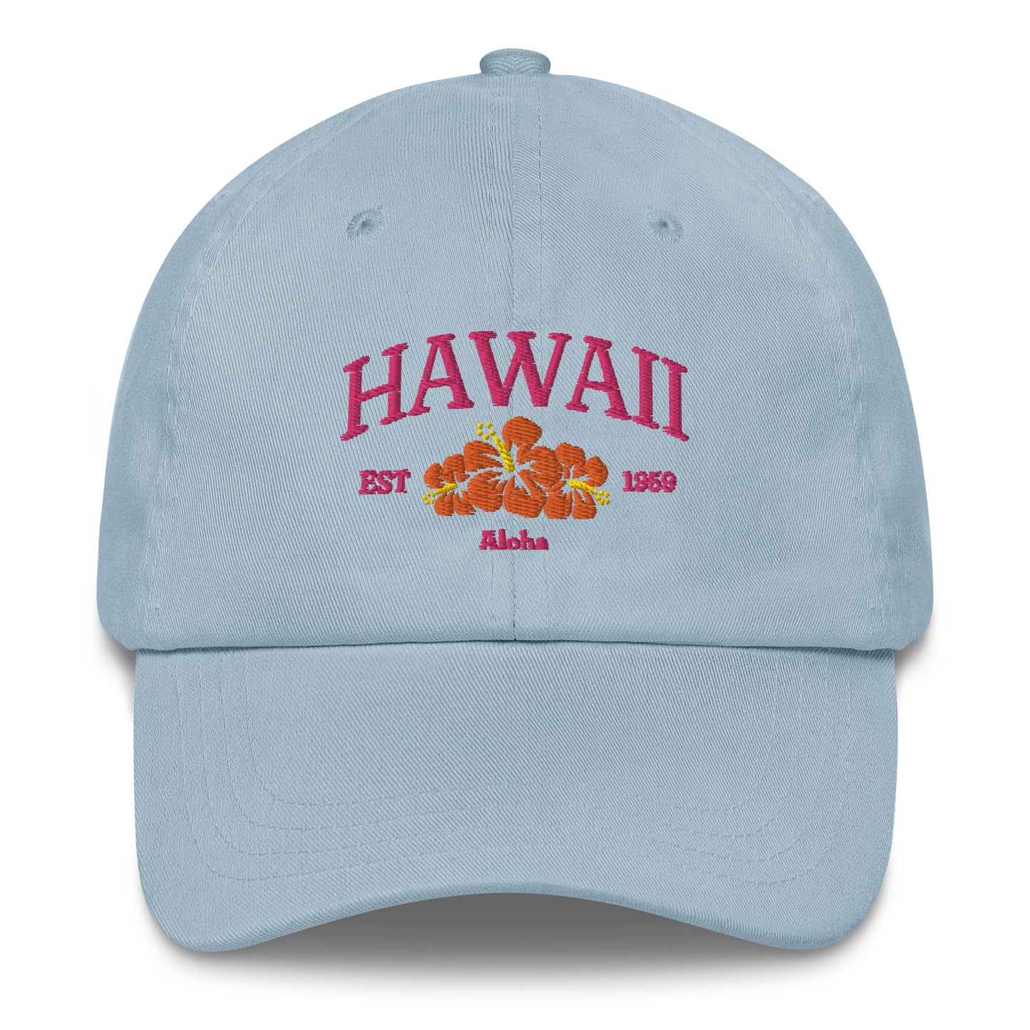 Hawaii Pink/Orange Baseball Cap