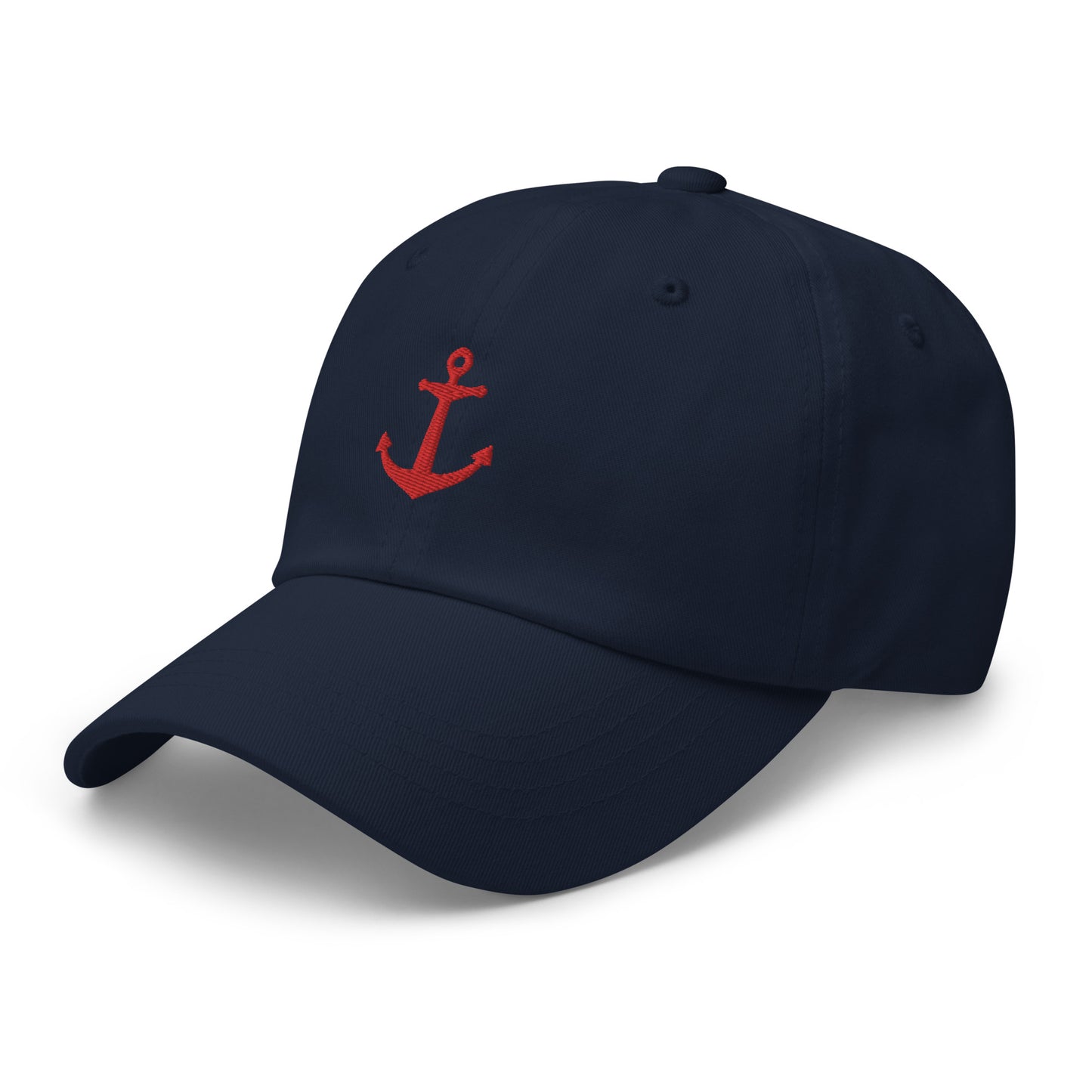 Red Anchor Baseball Cap