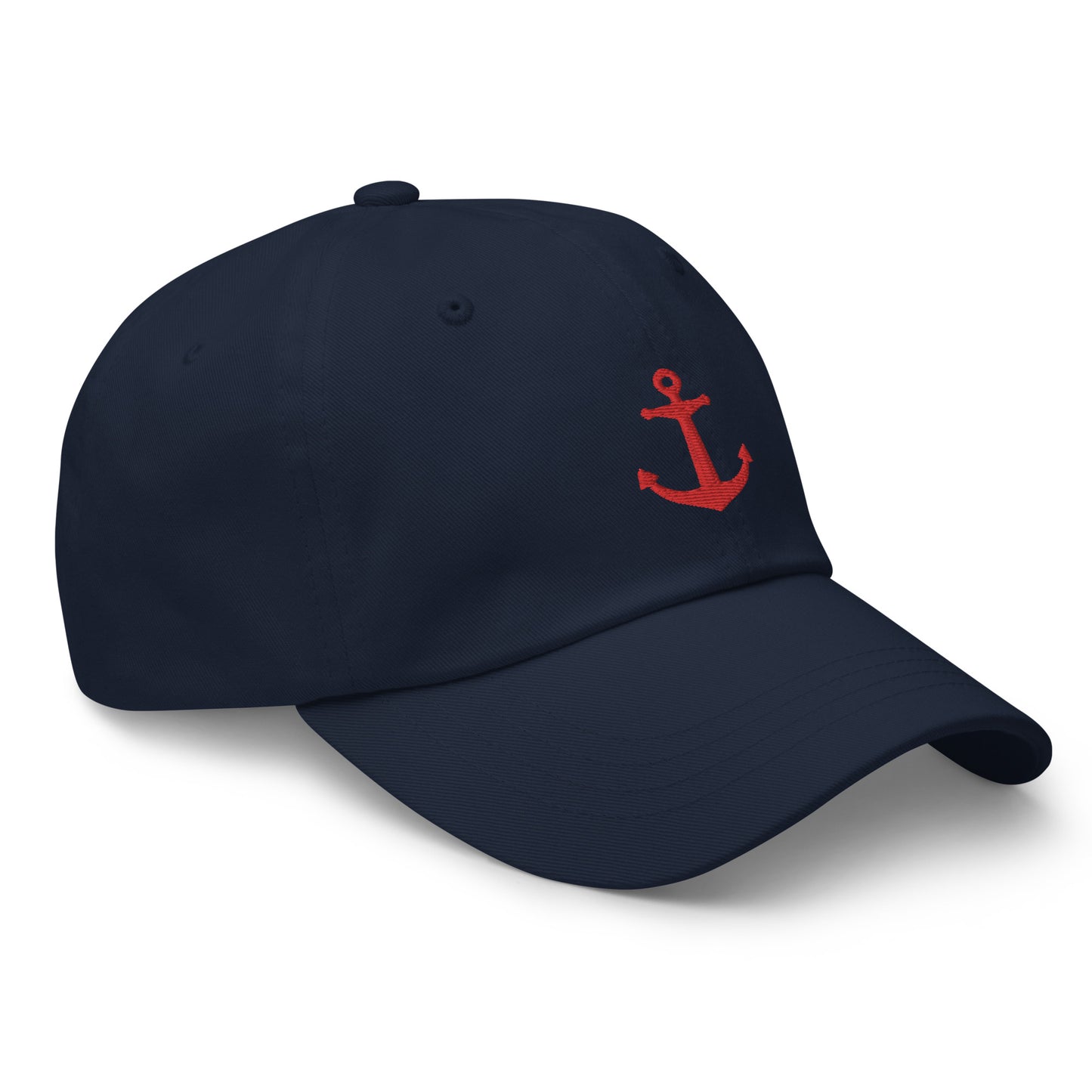 Red Anchor Baseball Cap