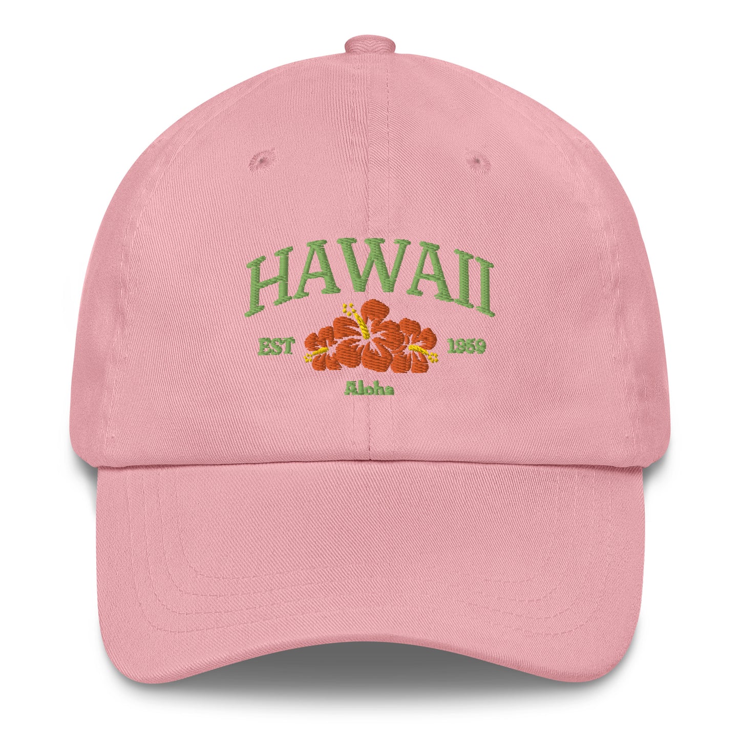 Hawaii Green/Orange Baseball Cap