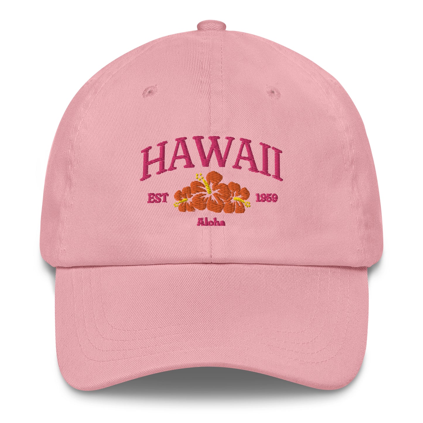 Hawaii Pink/Orange Baseball Cap