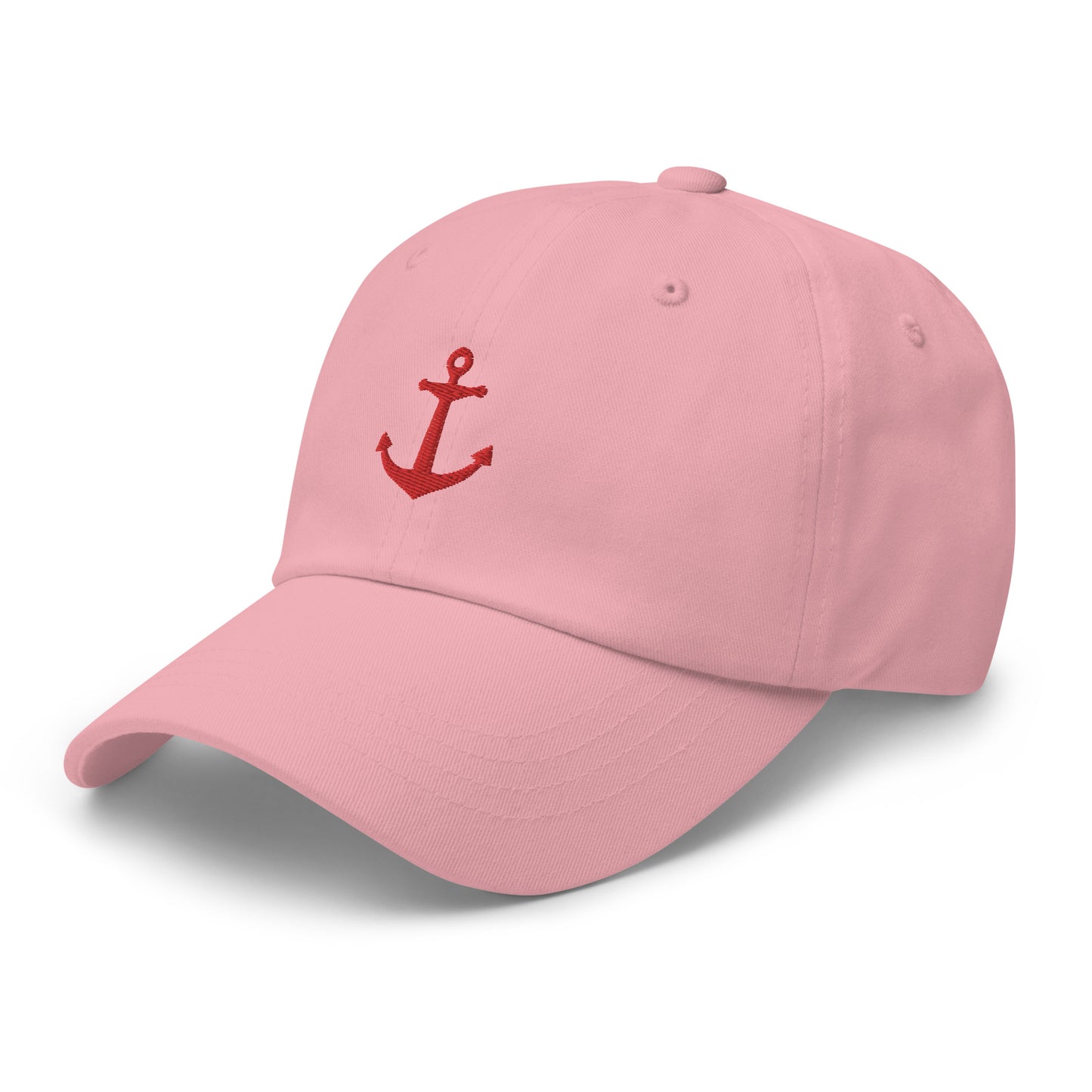 Red Anchor Baseball Cap