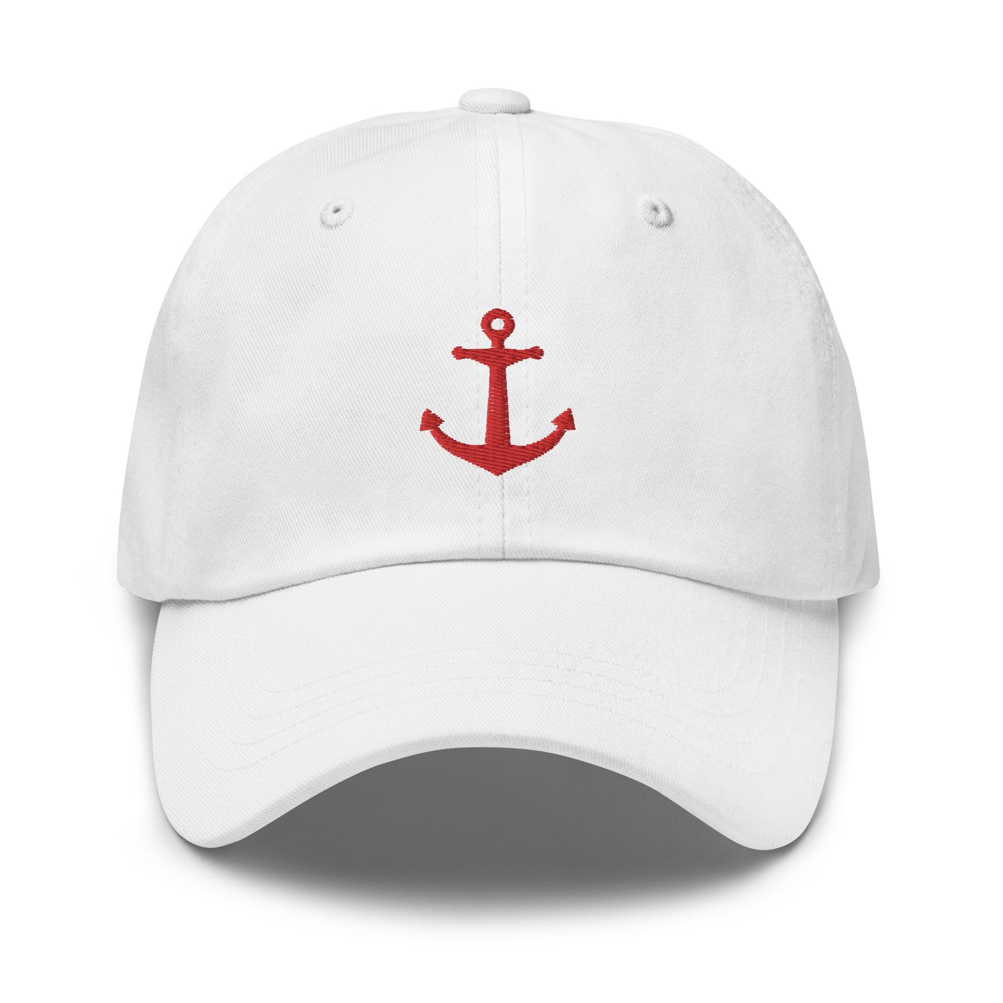Red Anchor Baseball Cap