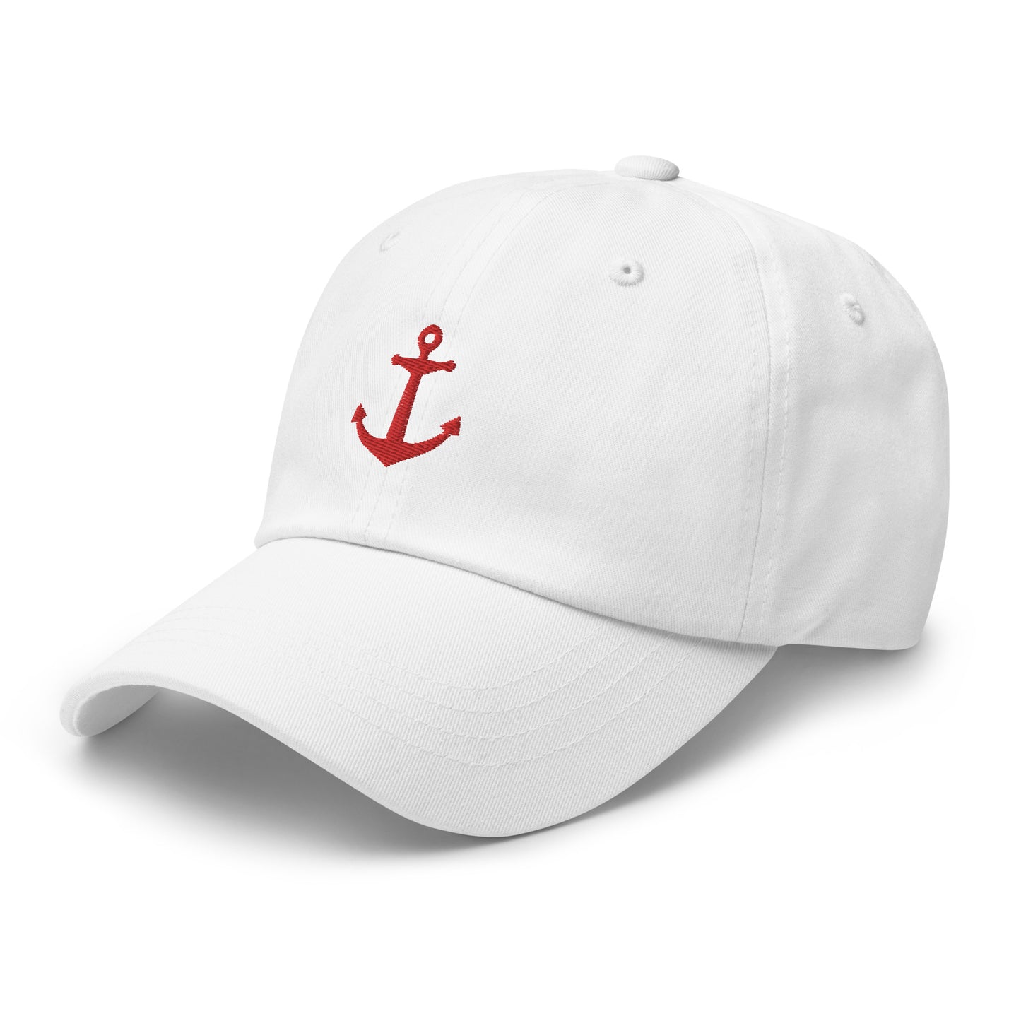Red Anchor Baseball Cap