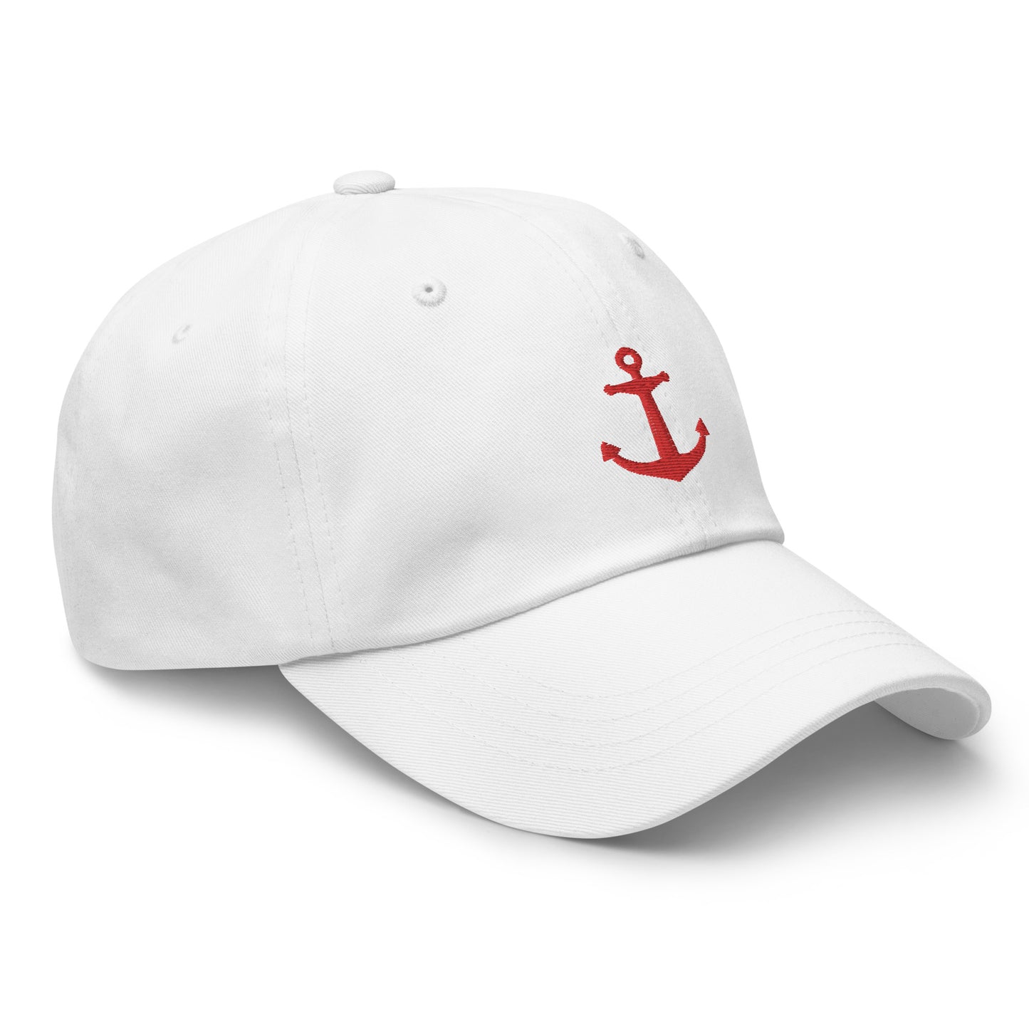 Red Anchor Baseball Cap