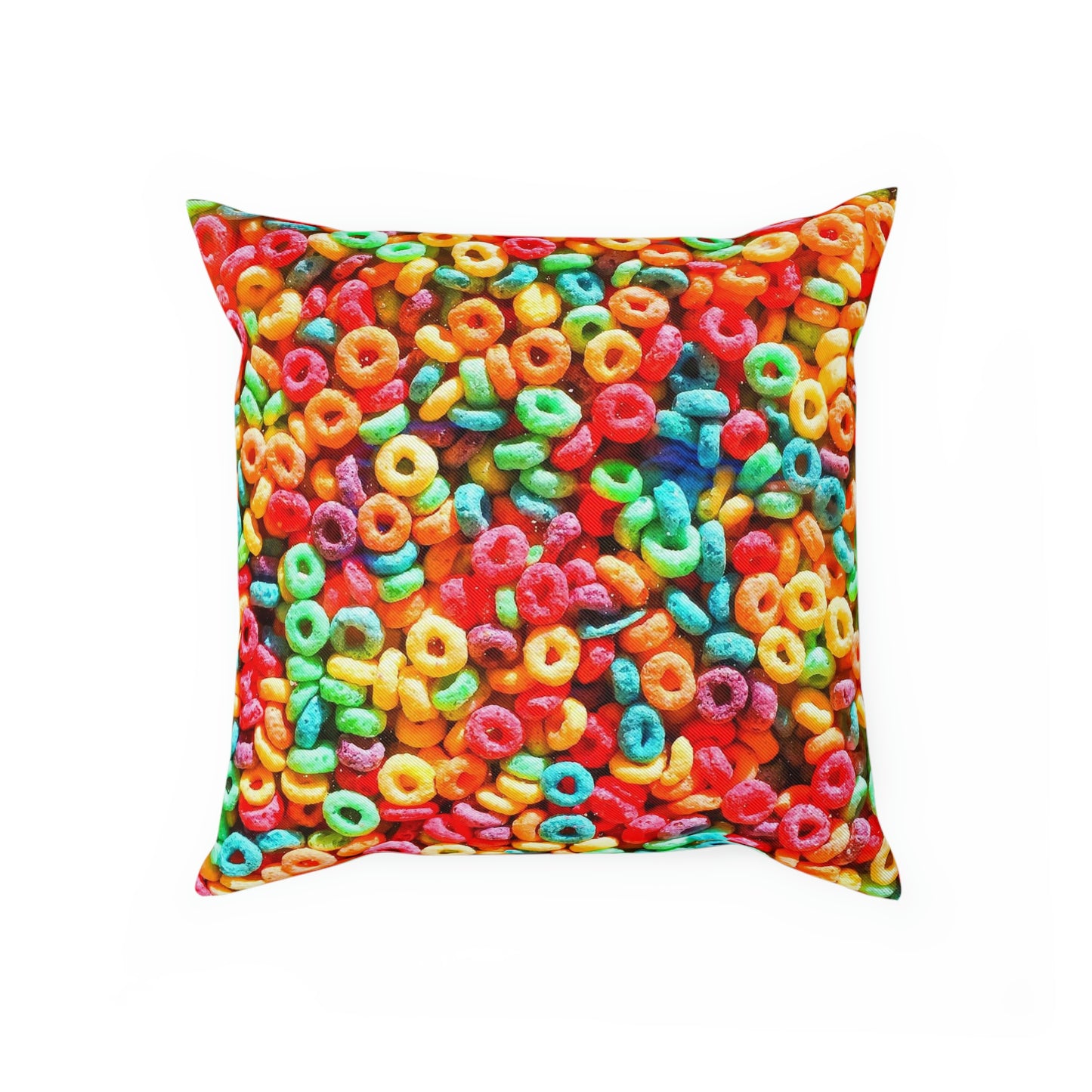 Rainbow Cereal Pillow