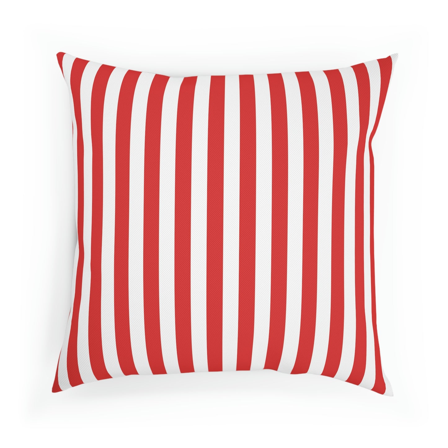 Red Striped Pillows