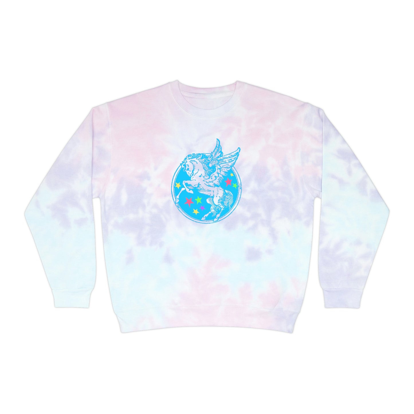 Pegasus Stars Tie-Dye Sweatshirt