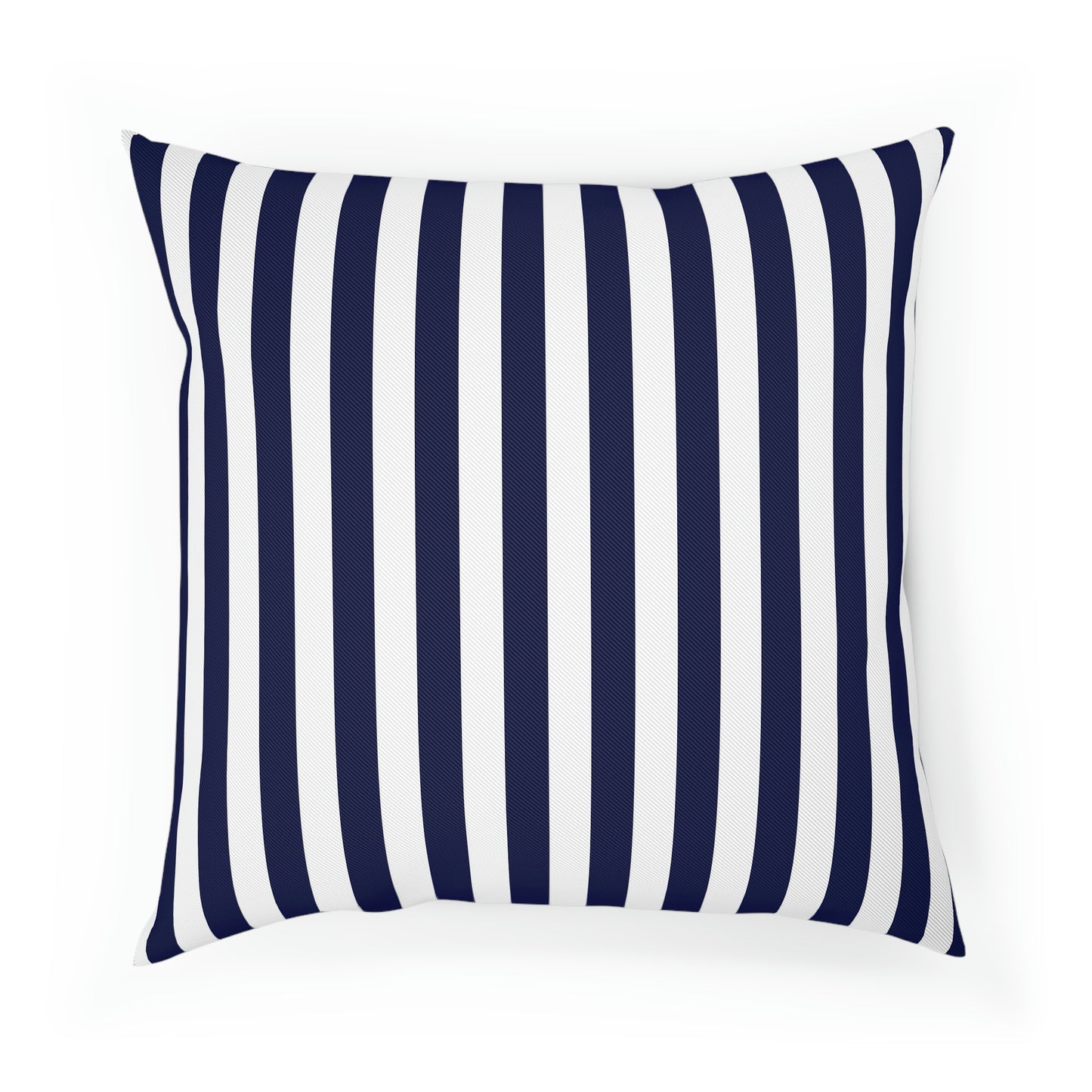 Navy Striped Pillows
