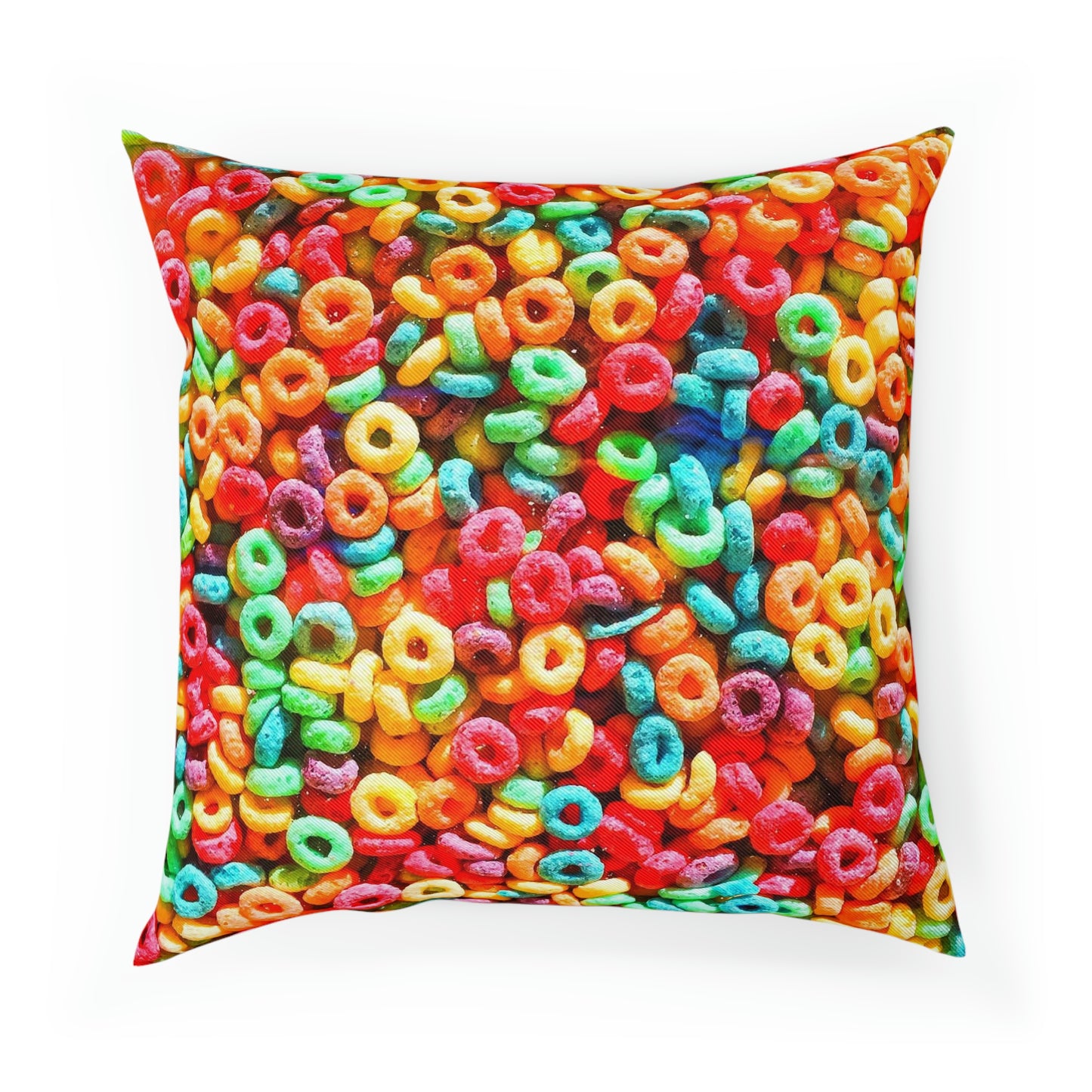 Rainbow Cereal Pillow