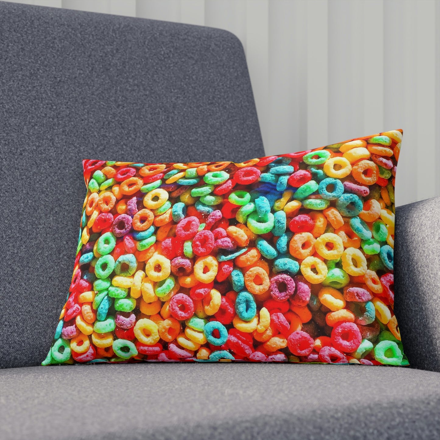 Rainbow Cereal Pillow