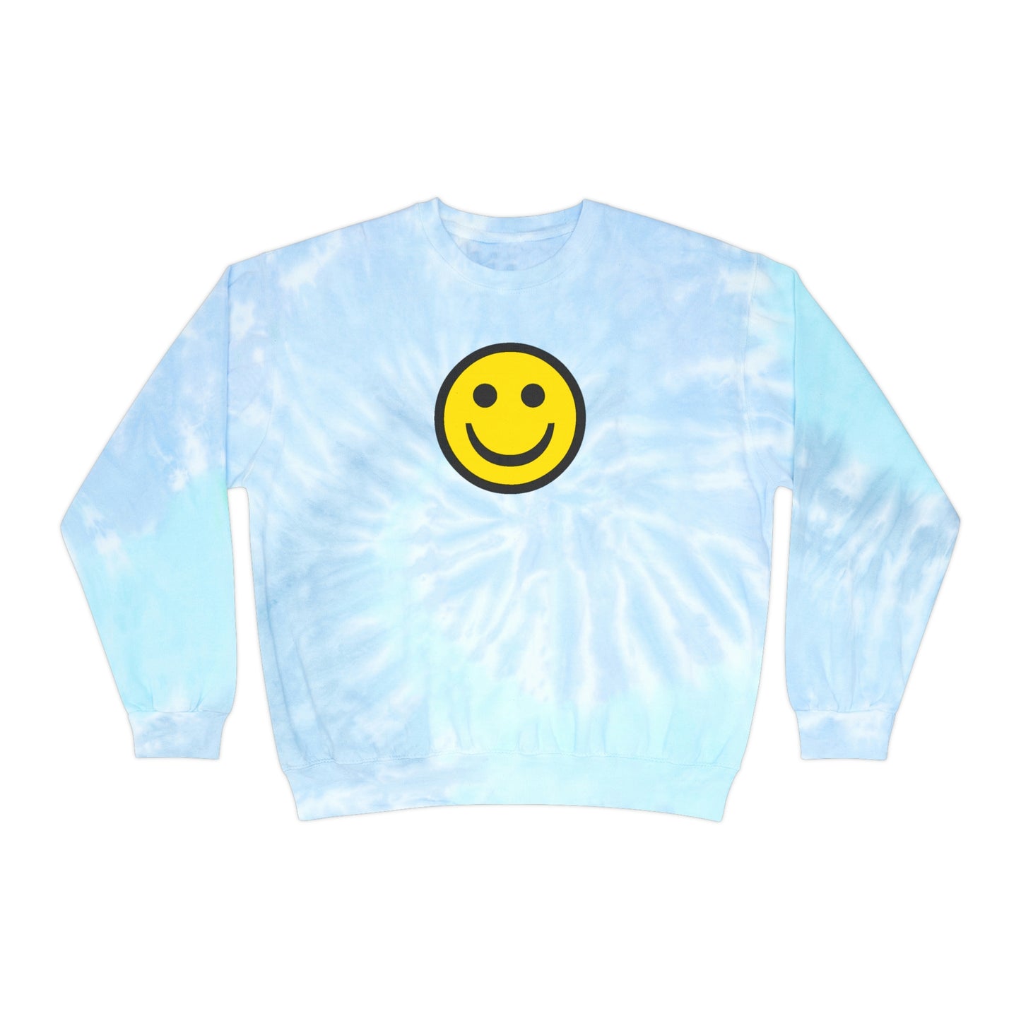Happy Face Tie-Dye Sweatshirt