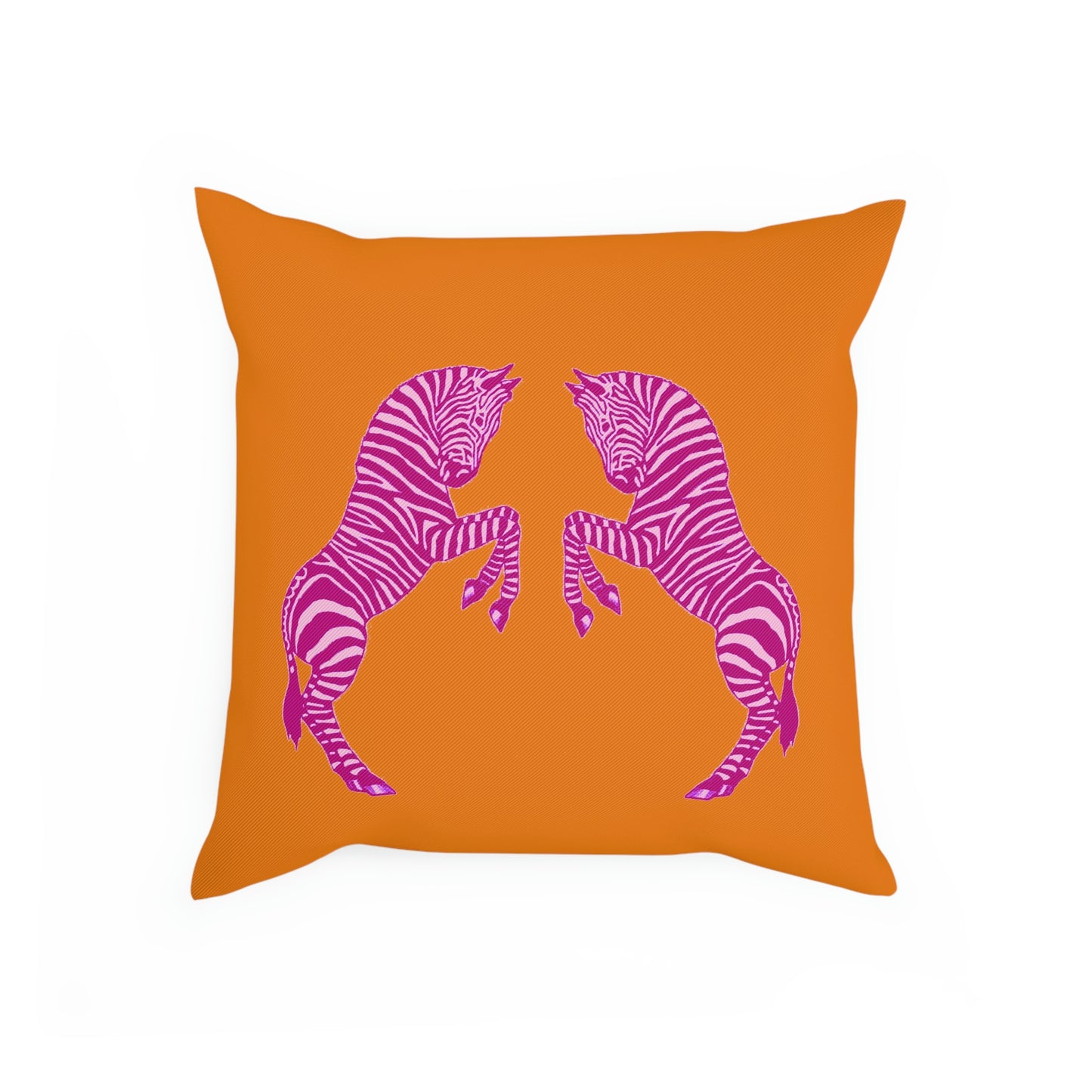 Pink Zebras Pillows in Pink/Orange