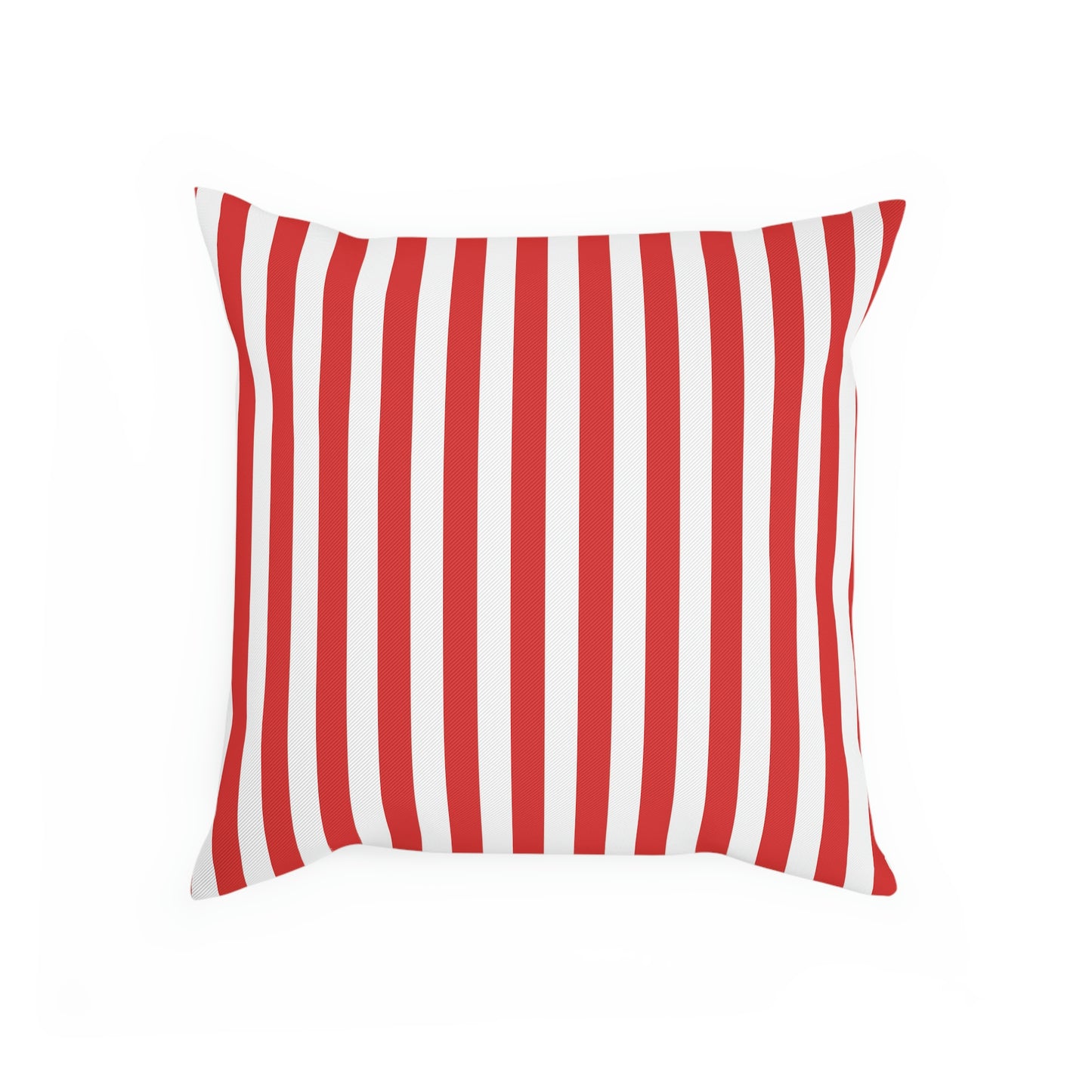 Red Striped Pillows