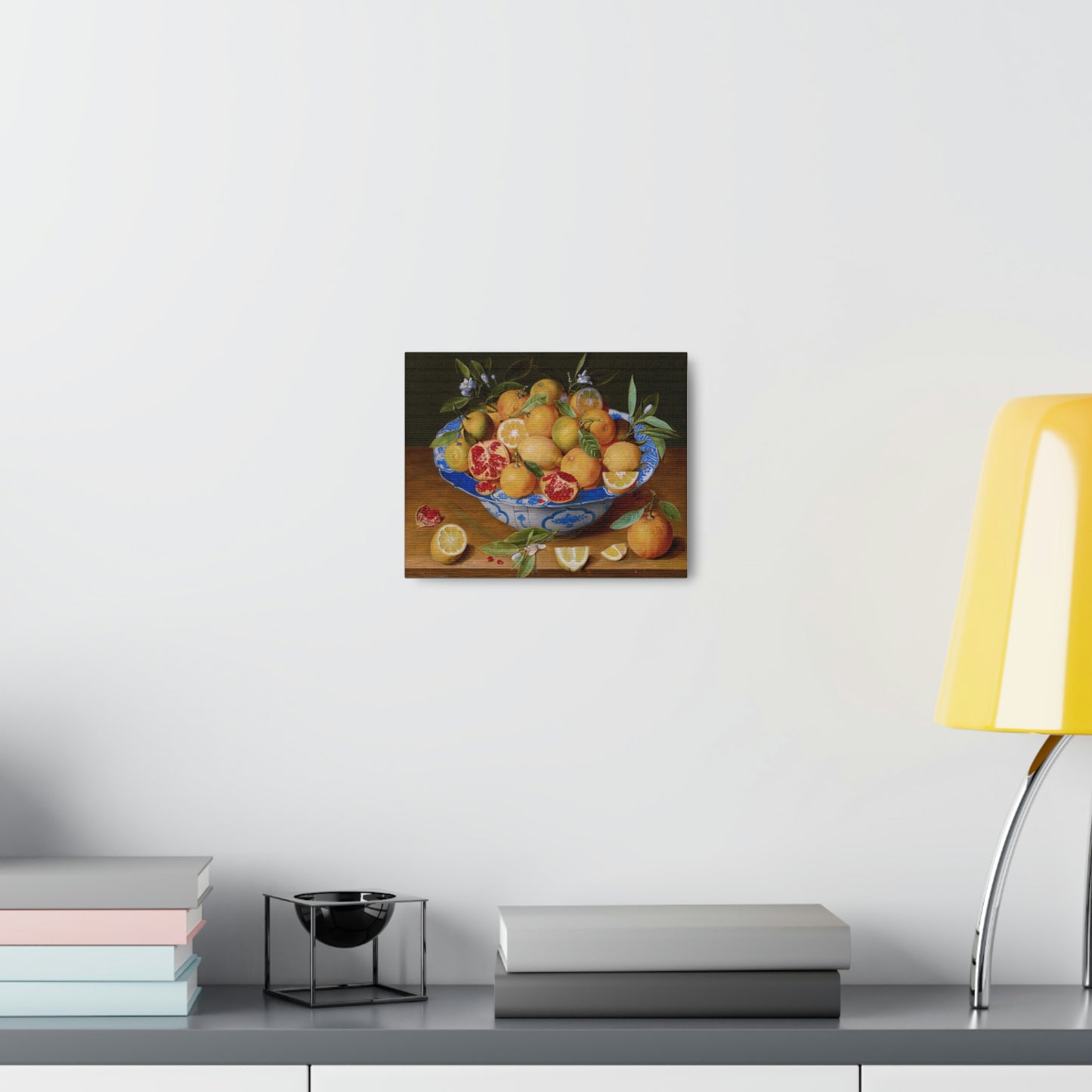 Sicilian Fruit Bowl Canvas Print