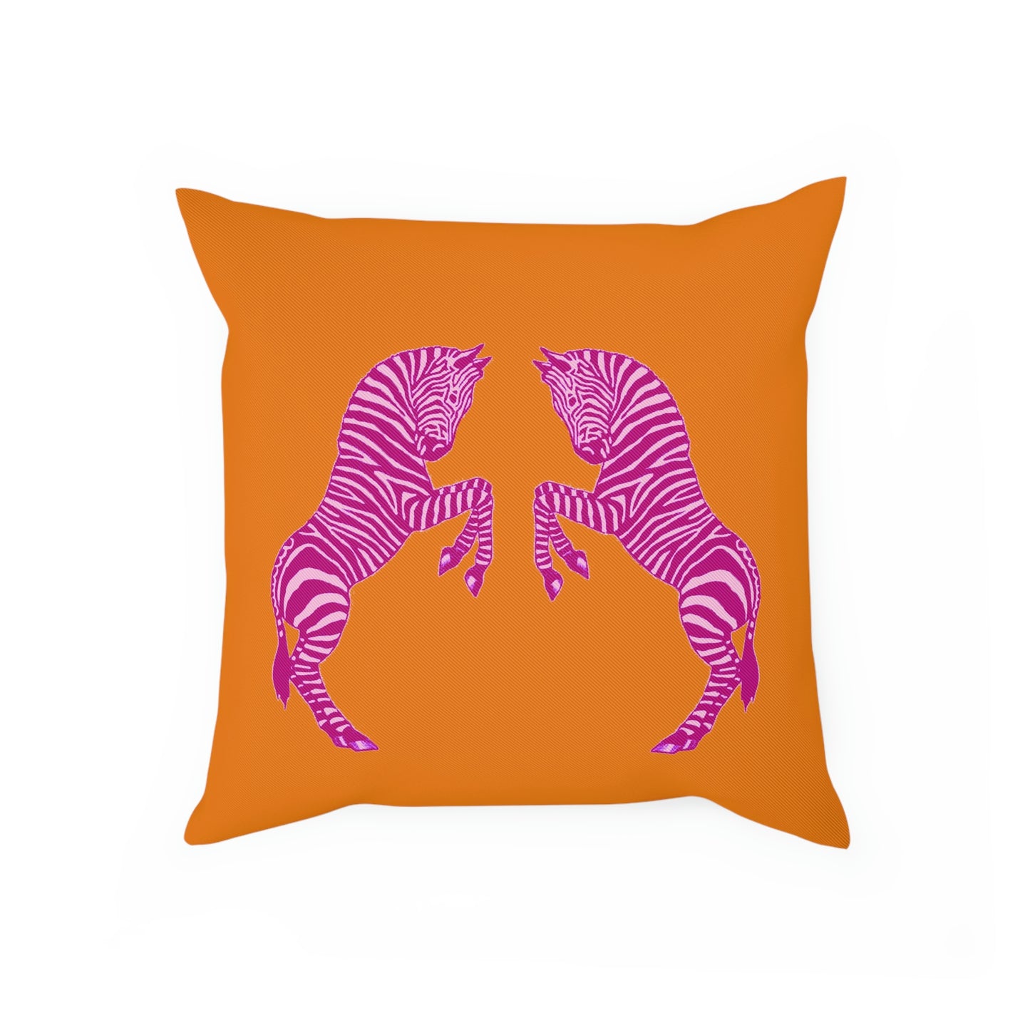 Pink Zebras Pillows in Pink/Orange