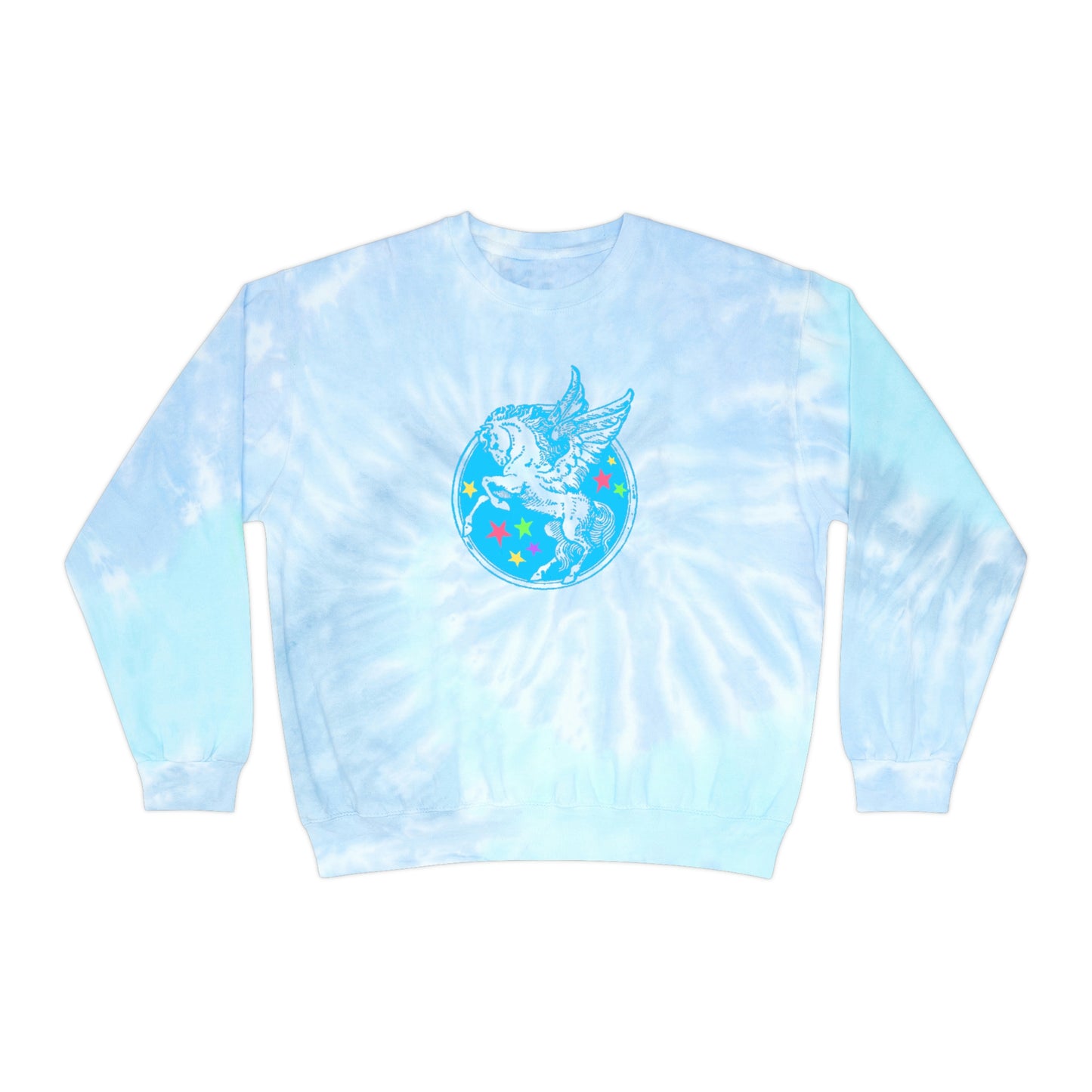 Pegasus Stars Tie-Dye Sweatshirt