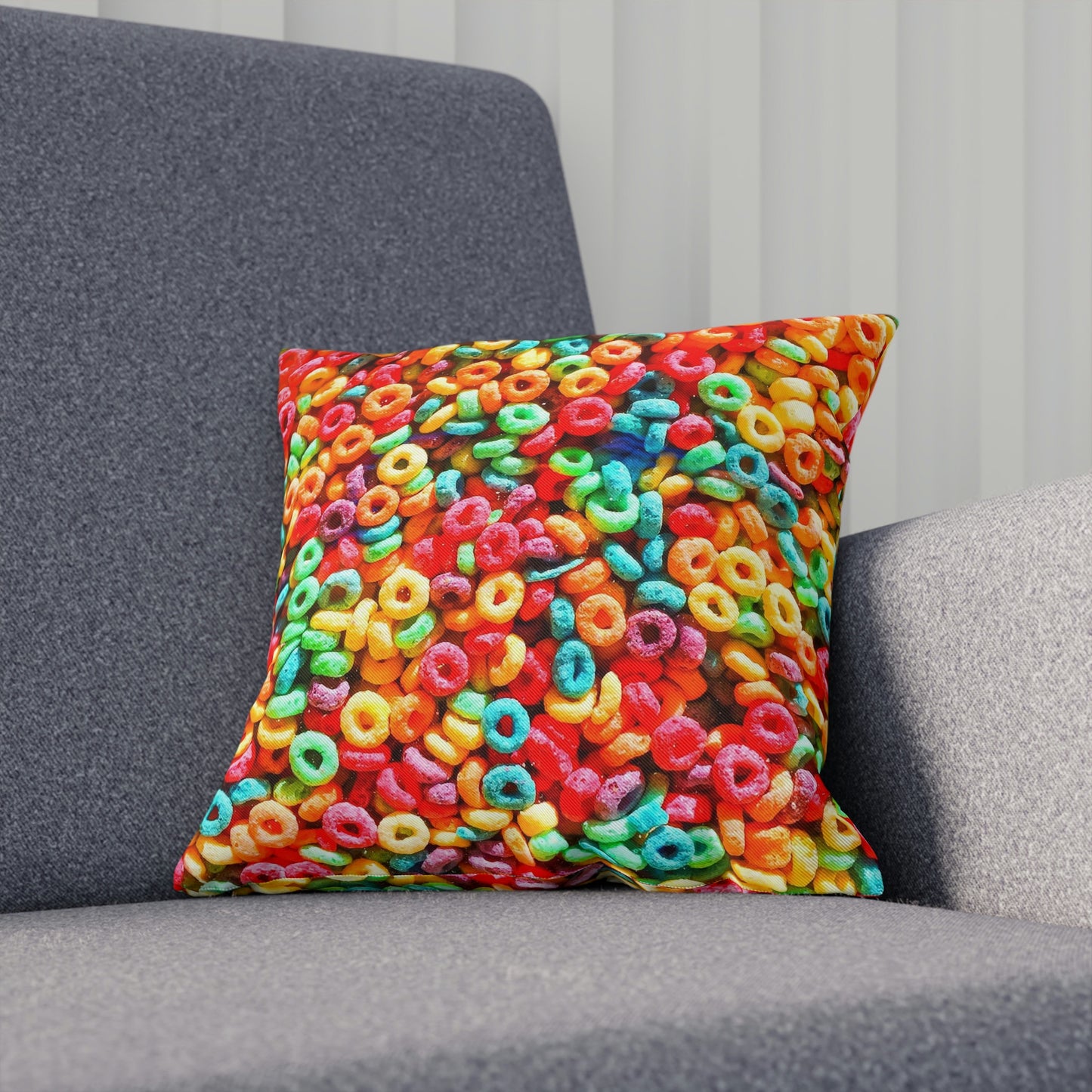 Rainbow Cereal Pillow