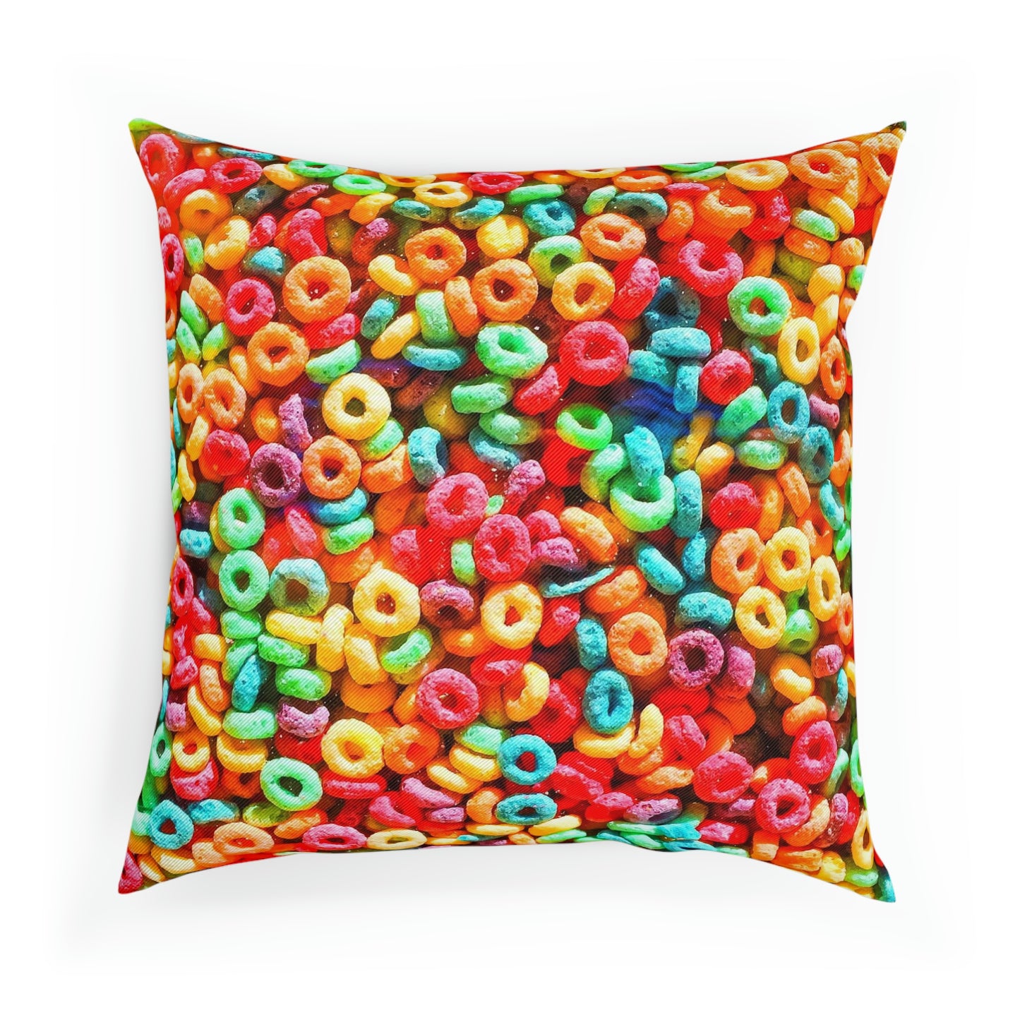 Rainbow Cereal Pillow