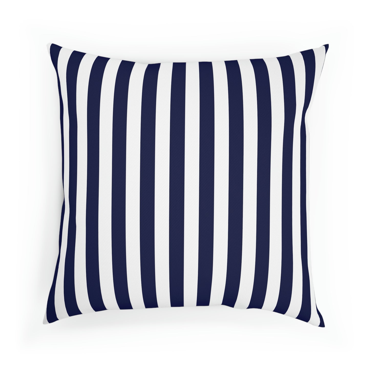 Navy Striped Pillows