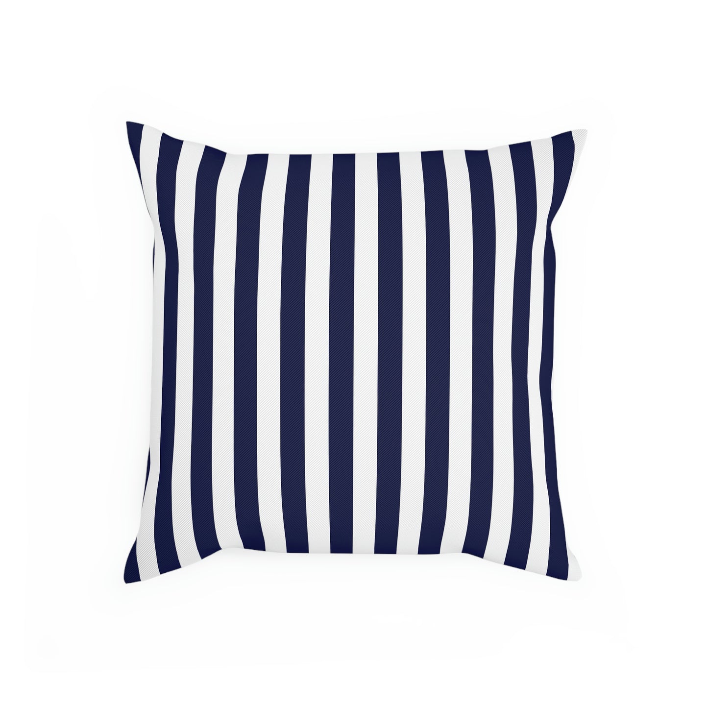 Navy Striped Pillows
