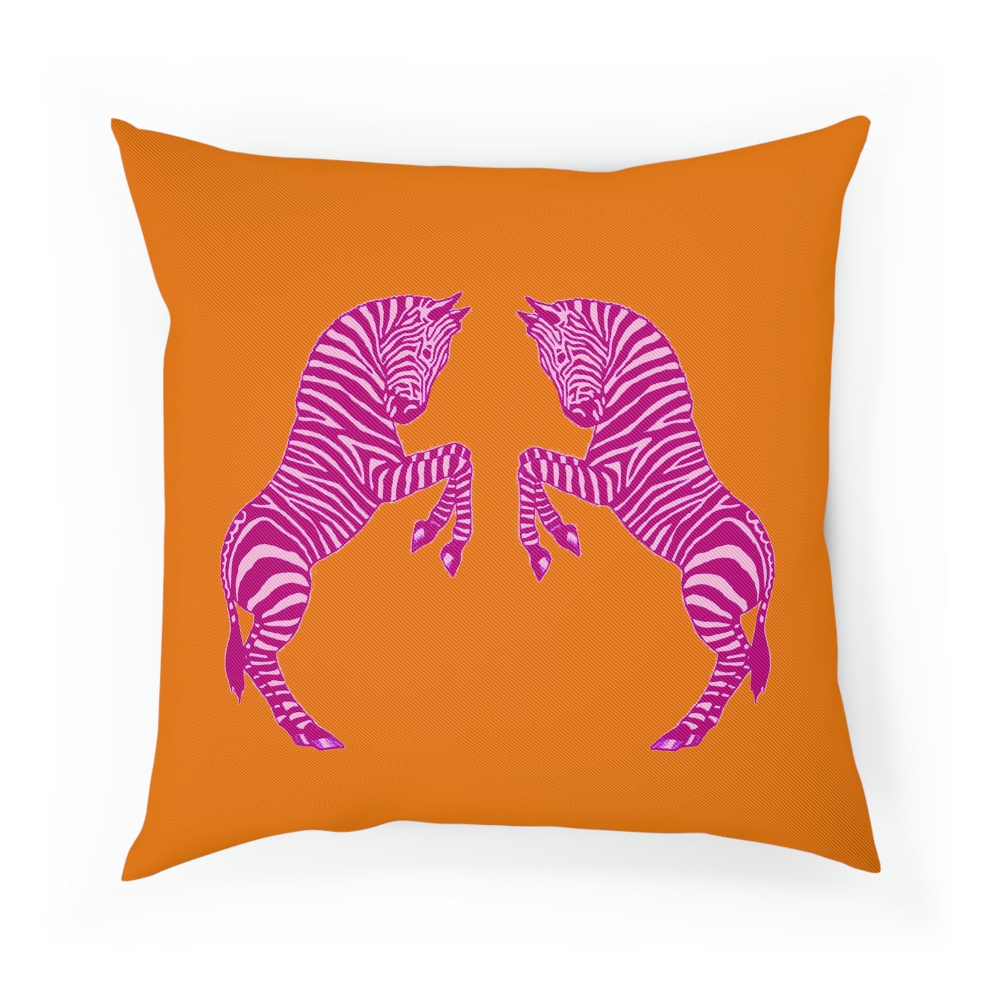 Pink Zebras Pillows in Pink/Orange