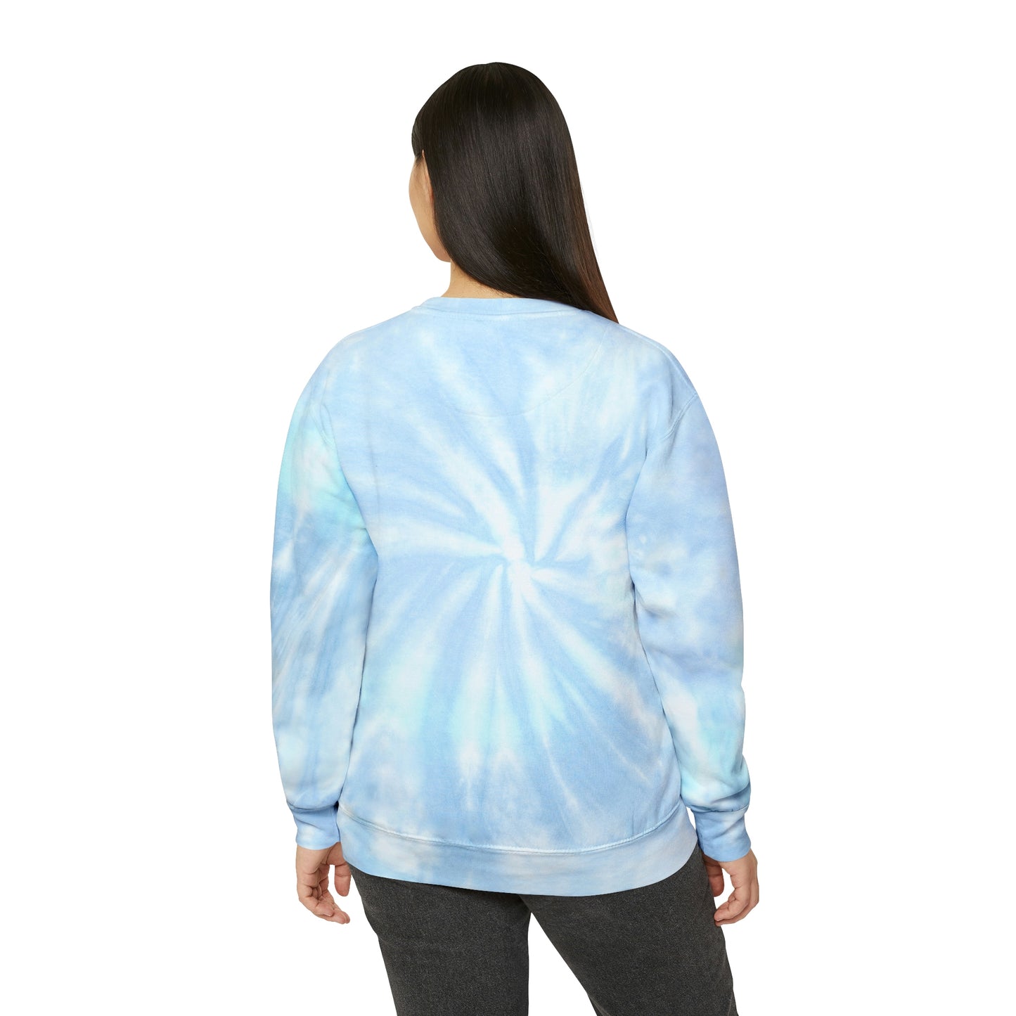 Happy Face Tie-Dye Sweatshirt