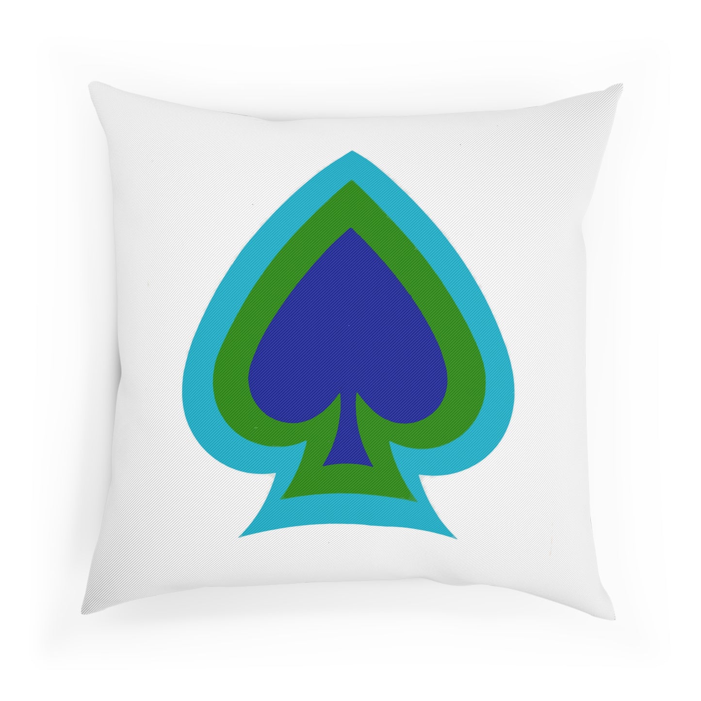 Retro Spades Pillow