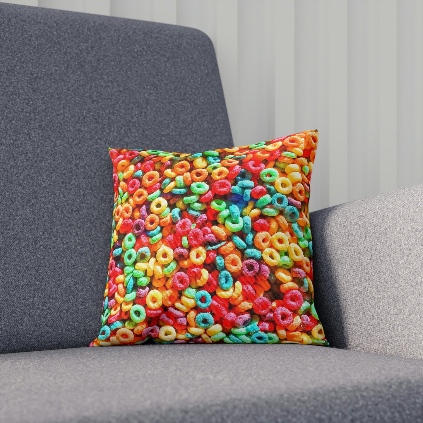 Rainbow Cereal Pillow