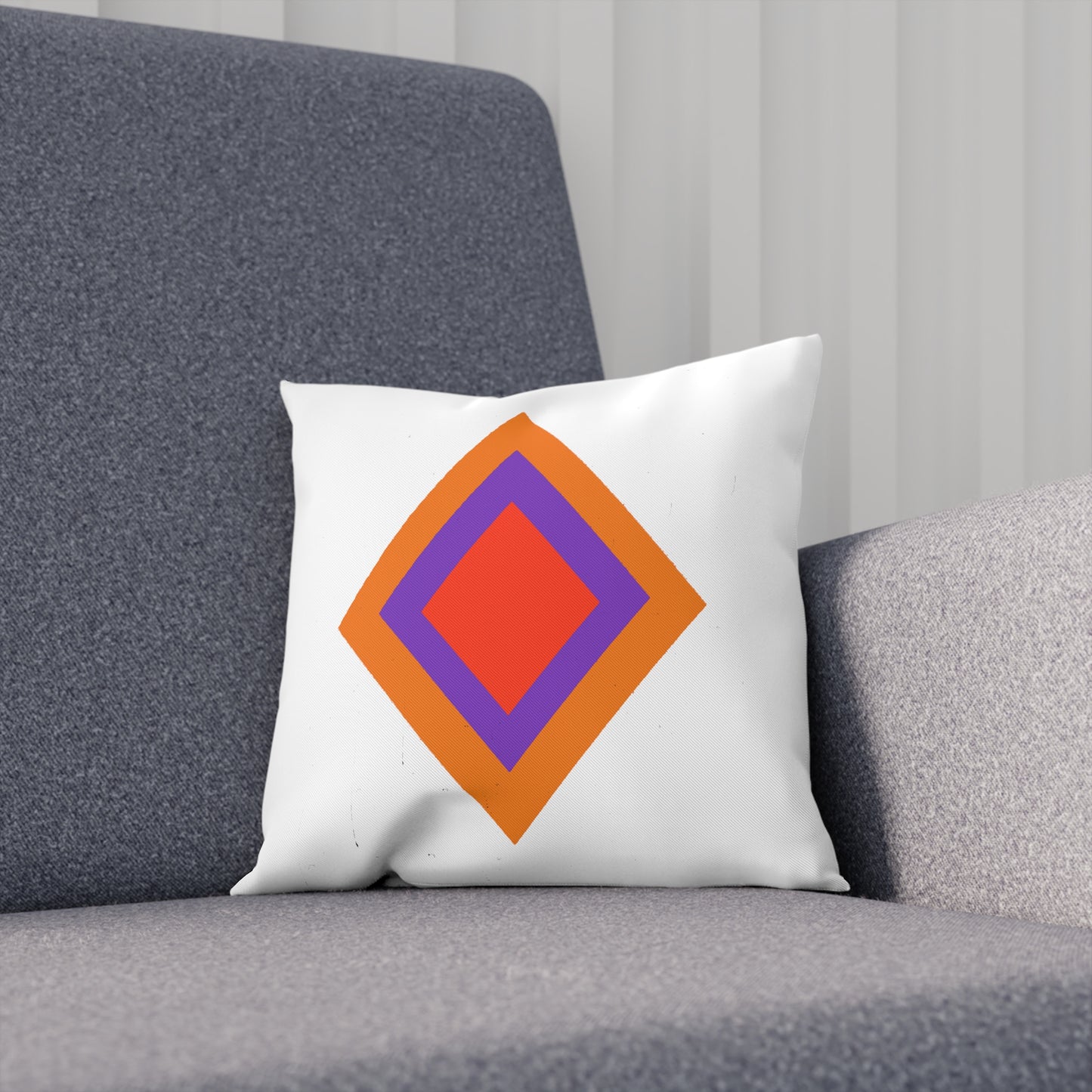 Retro Diamonds Pillow