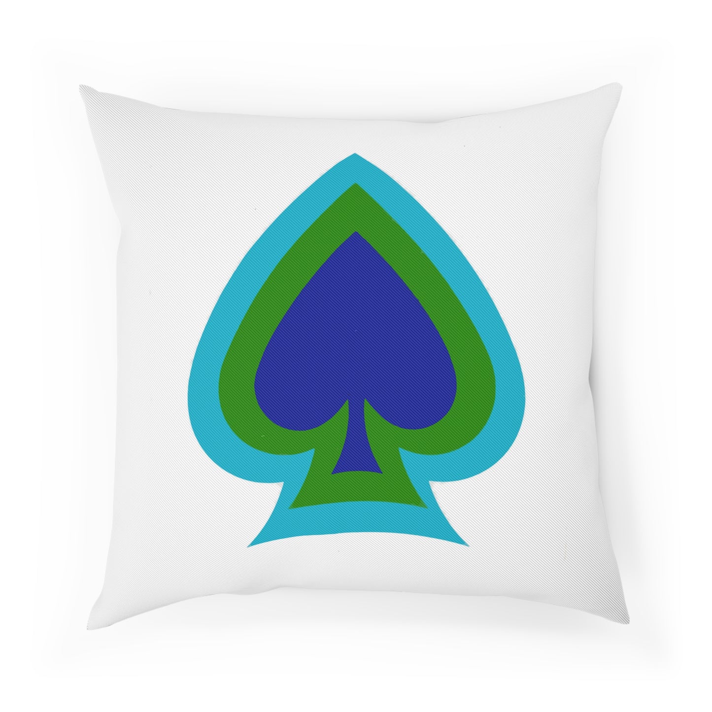 Retro Spades Pillow