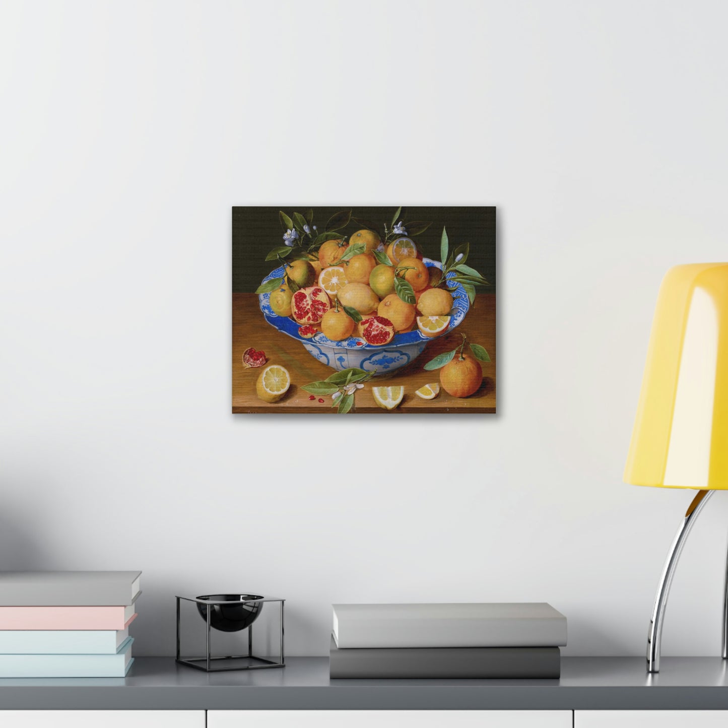 Sicilian Fruit Bowl Canvas Print