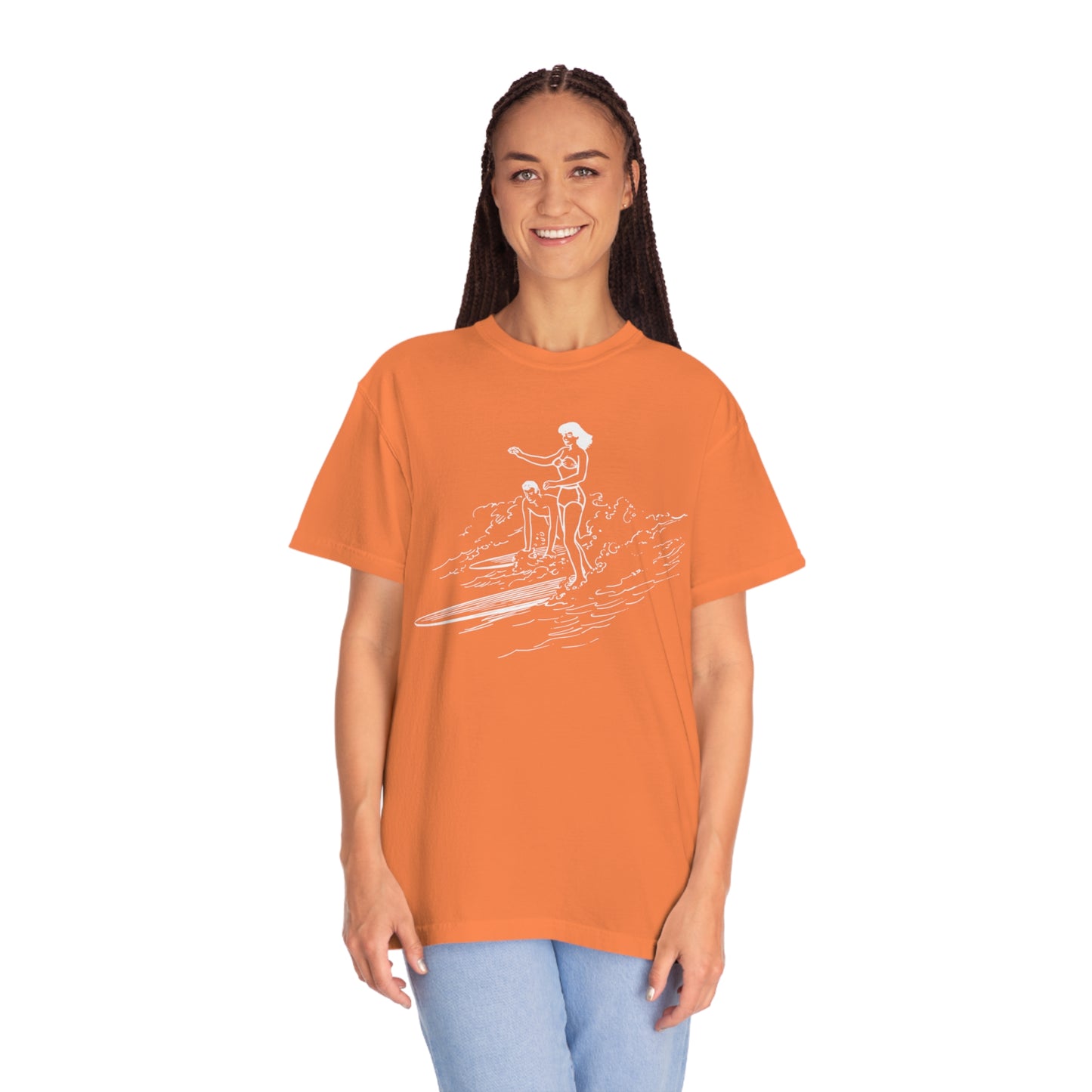 Surfing Comfort Colors T-Shirt
