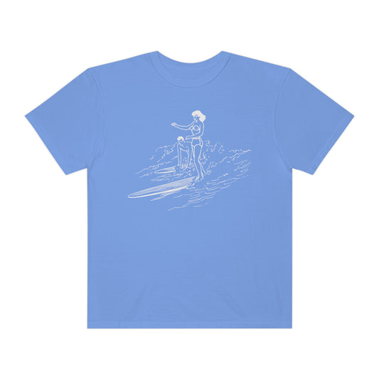 Surfing Comfort Colors T-Shirt