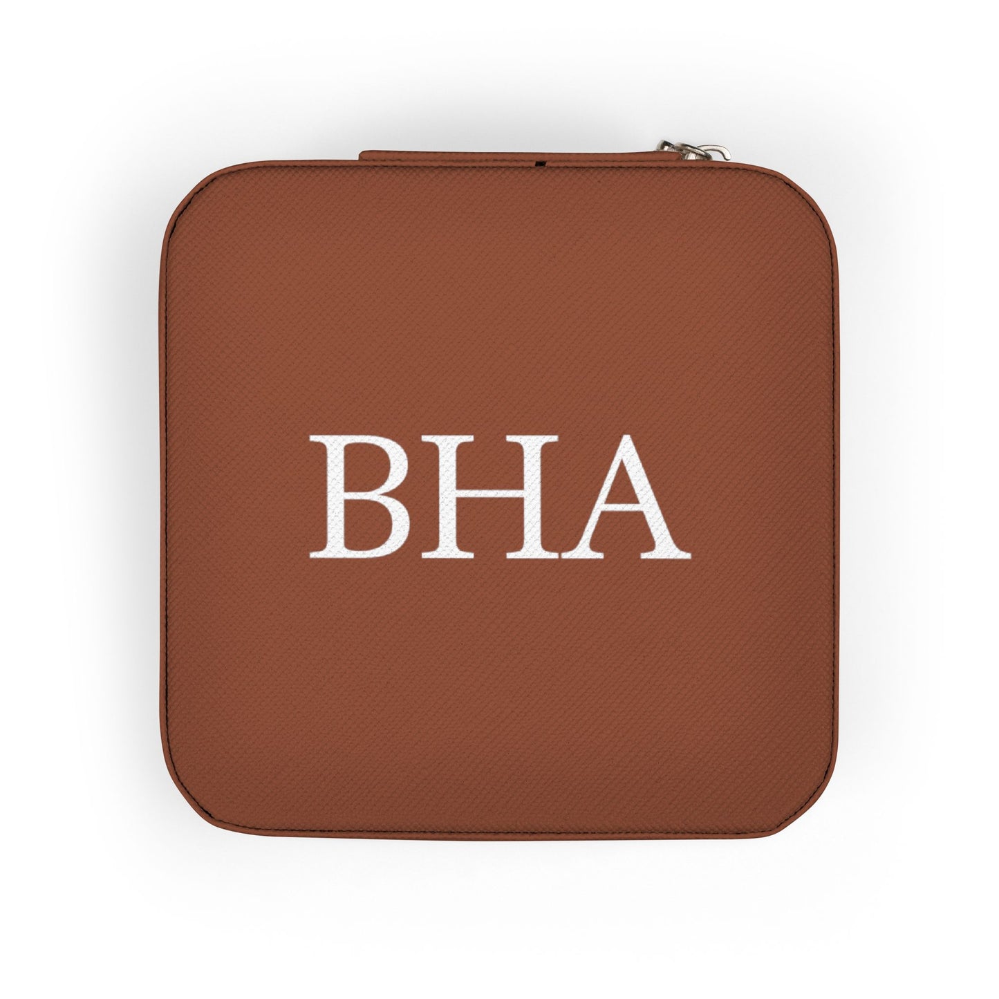 Three Initial Monogram Jewelry Travel Case
