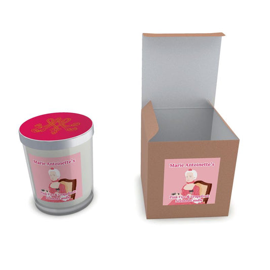 Marie Antoinette Pink Candle