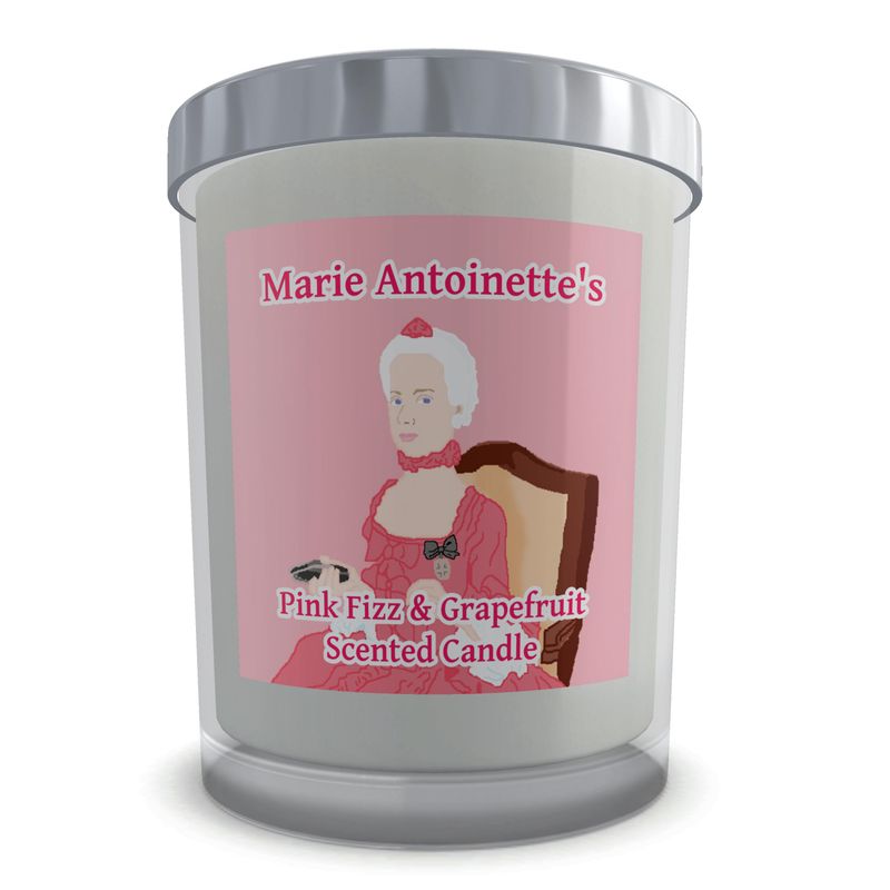 Marie Antoinette Pink Candle