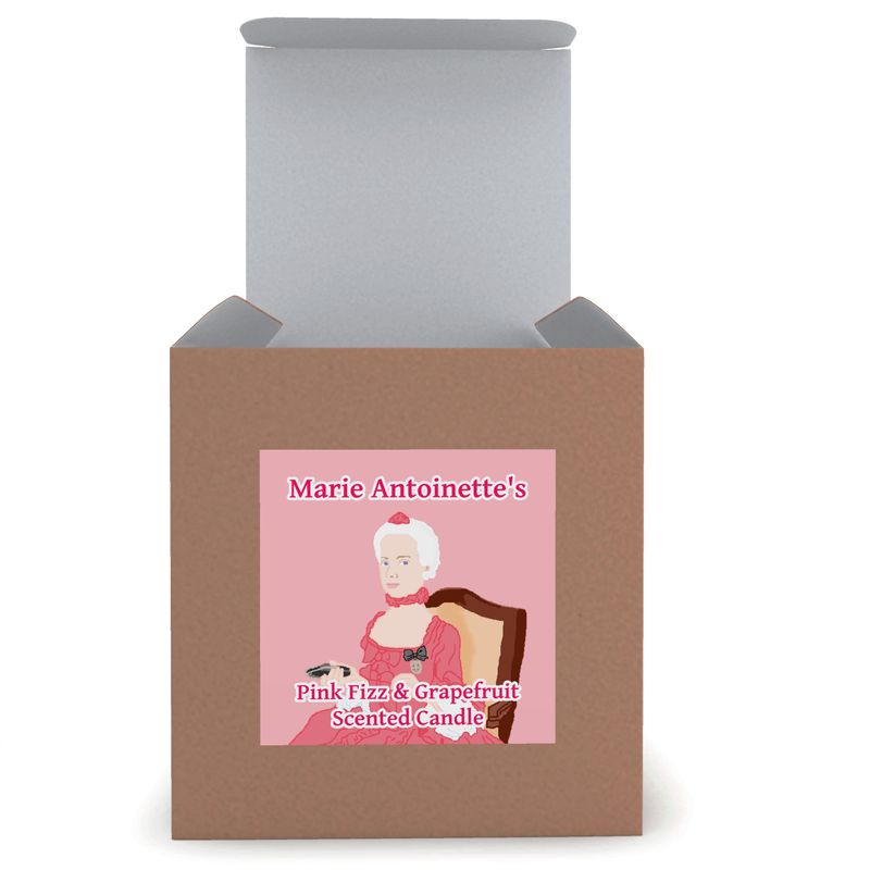 Marie Antoinette Pink Candle