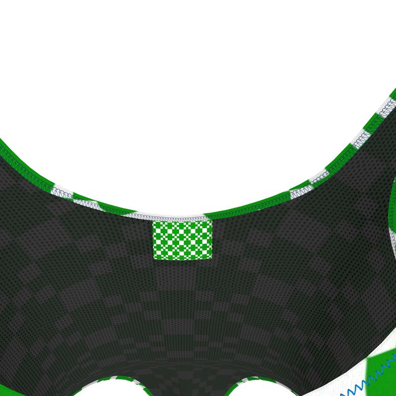 Kelly Green Euro Tile Swimsuit