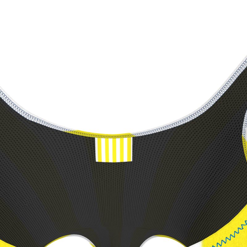 Yellow Stripe Swimsuit