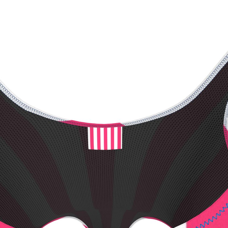 Pink Stripe Swimsuit