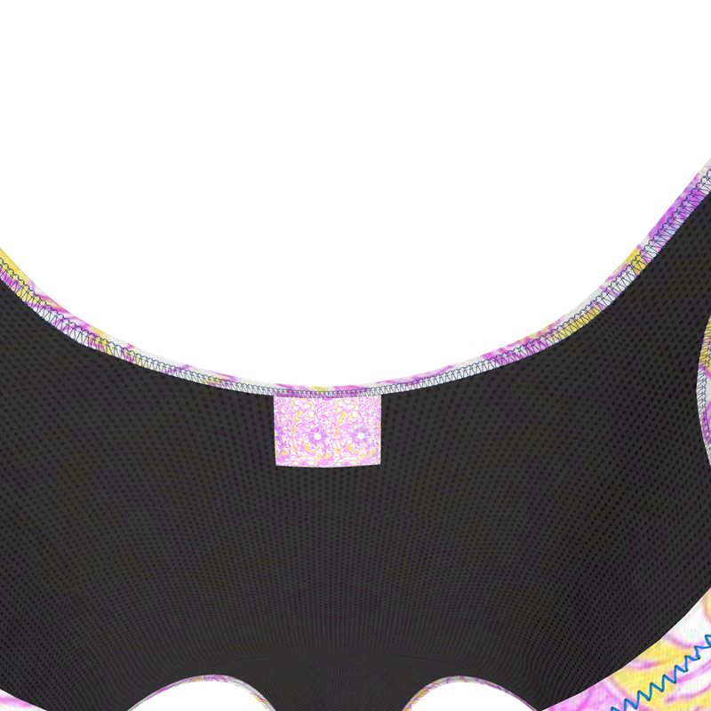 Purple Floral Swimsuit