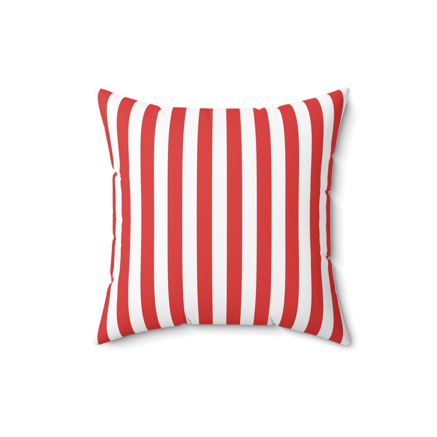 Red Striped Pillows